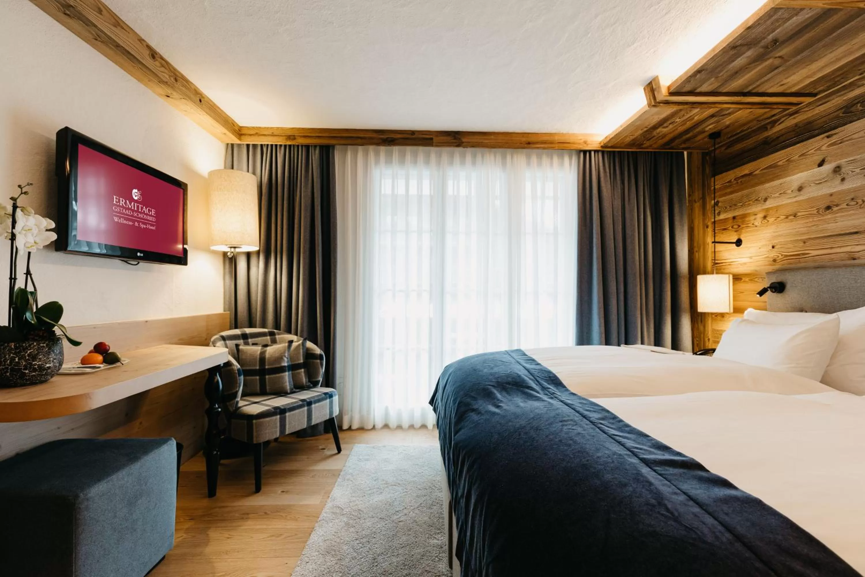 Photo of the whole room, Bed in ERMITAGE Wellness- & Spa-Hotel