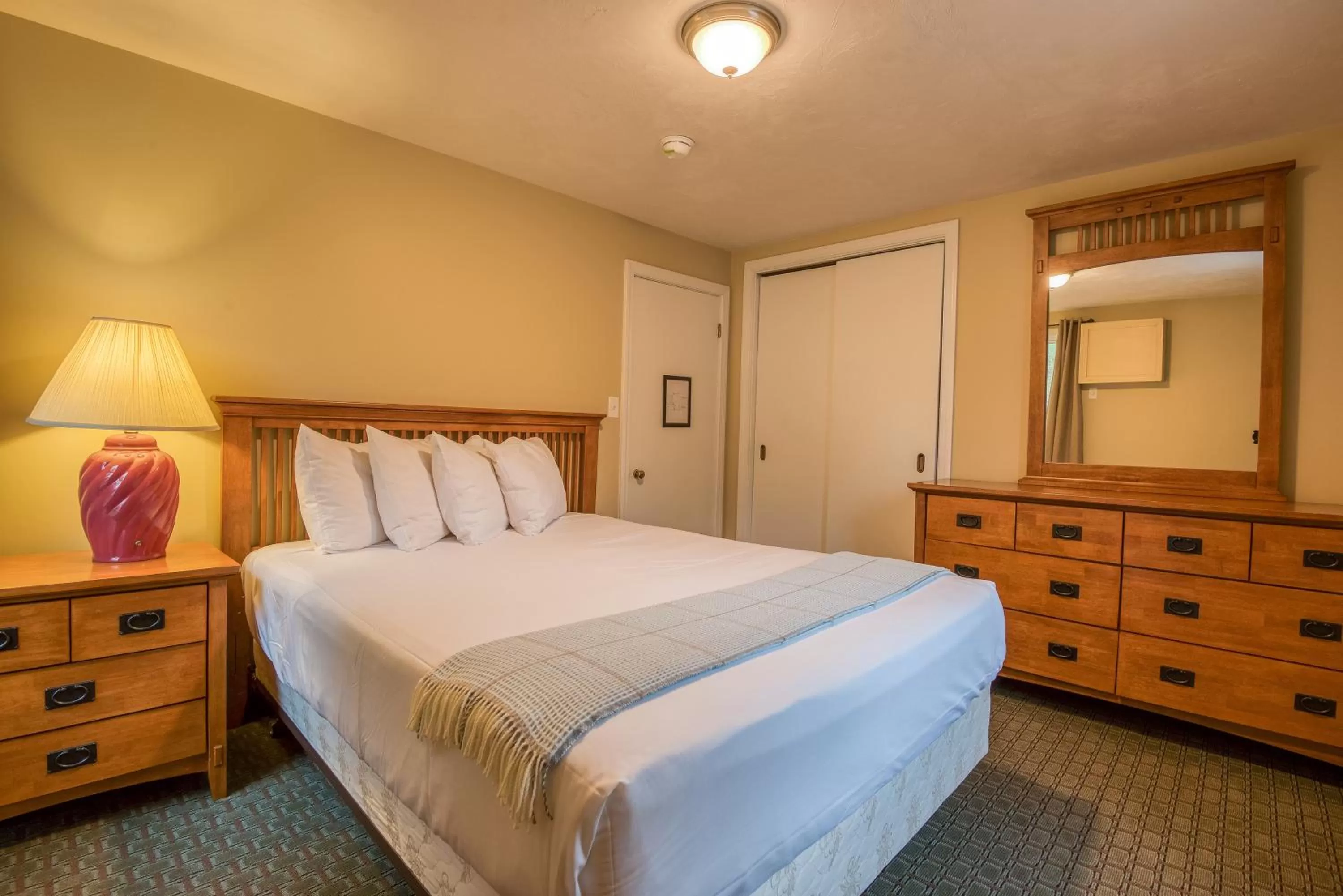 Bed in Purity Spring Resort