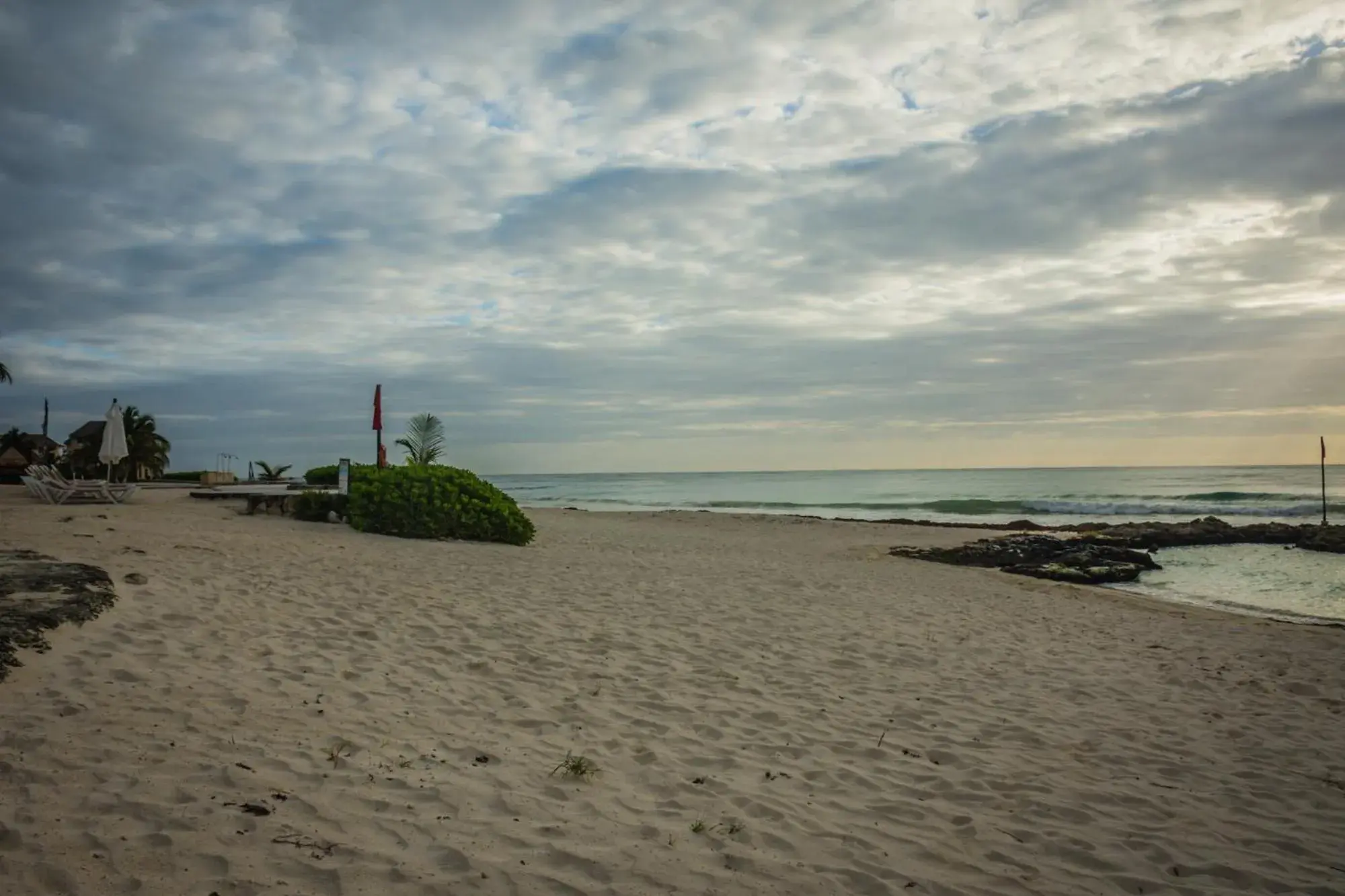 Beach in Caleta Tankah