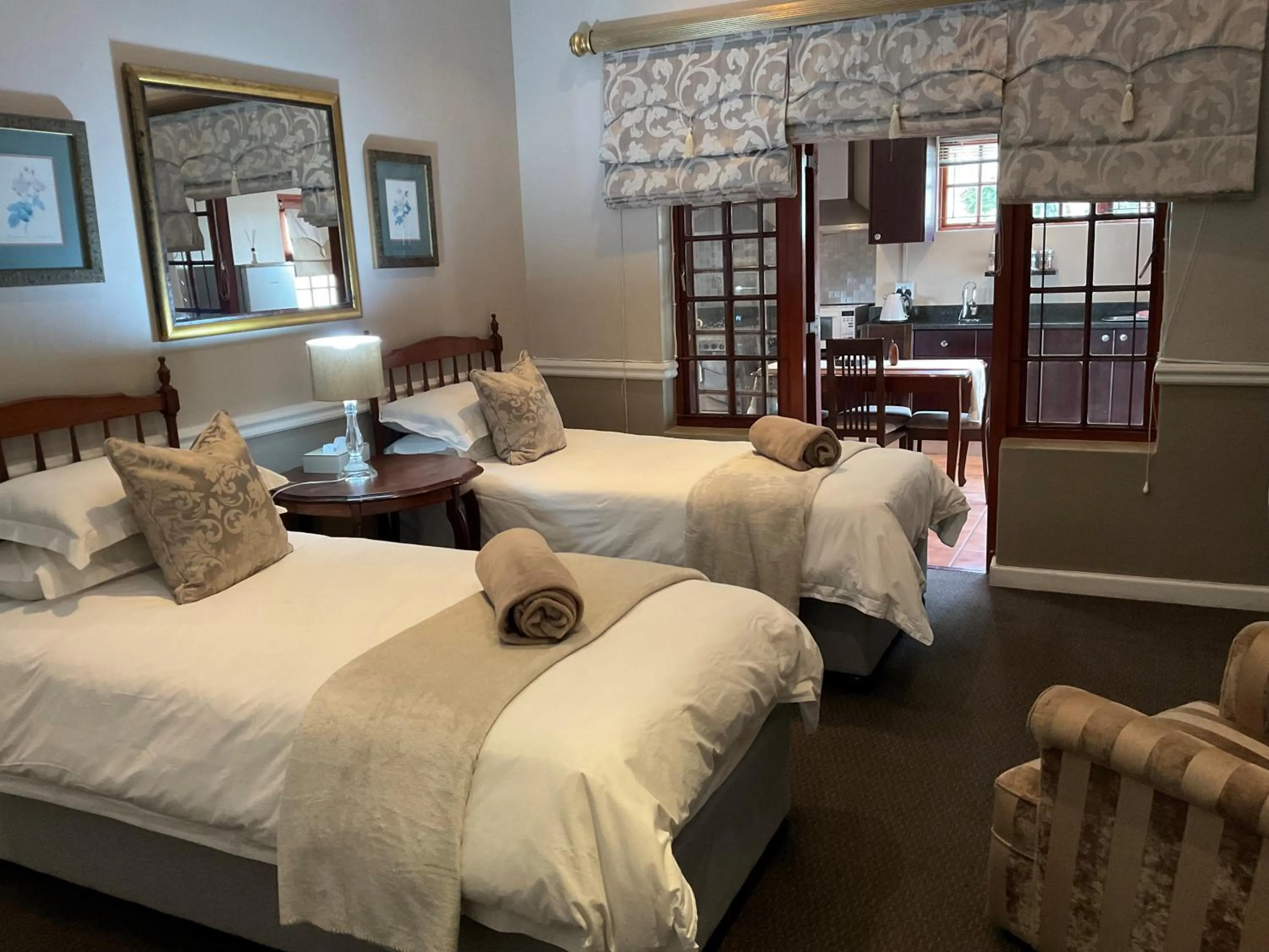 Bedroom, Bed in Brighton Lodge - #Solar Energy #No Loadshedding