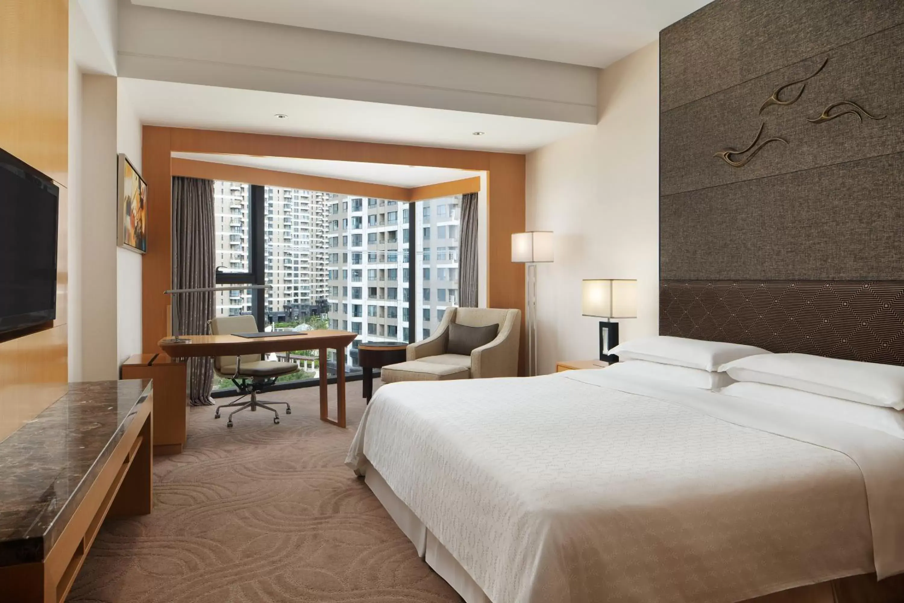 Seaview King Room in Sheraton Yantai Golden Beach Resort Seaview King Room in Sheraton Yantai Golden Beach Resort