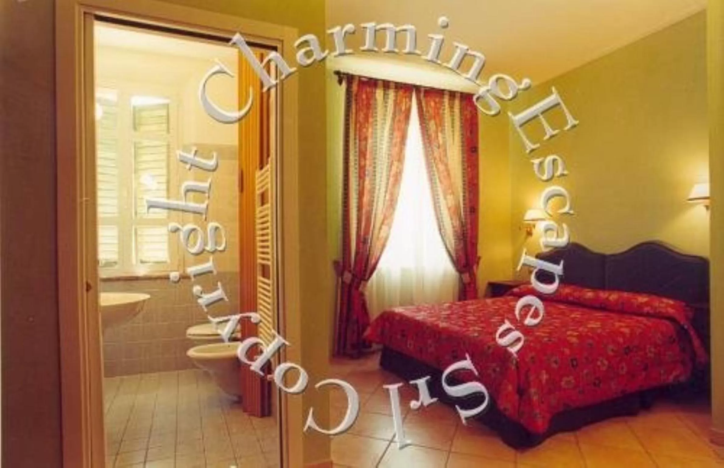 Bedroom in Villa Piccola Siena