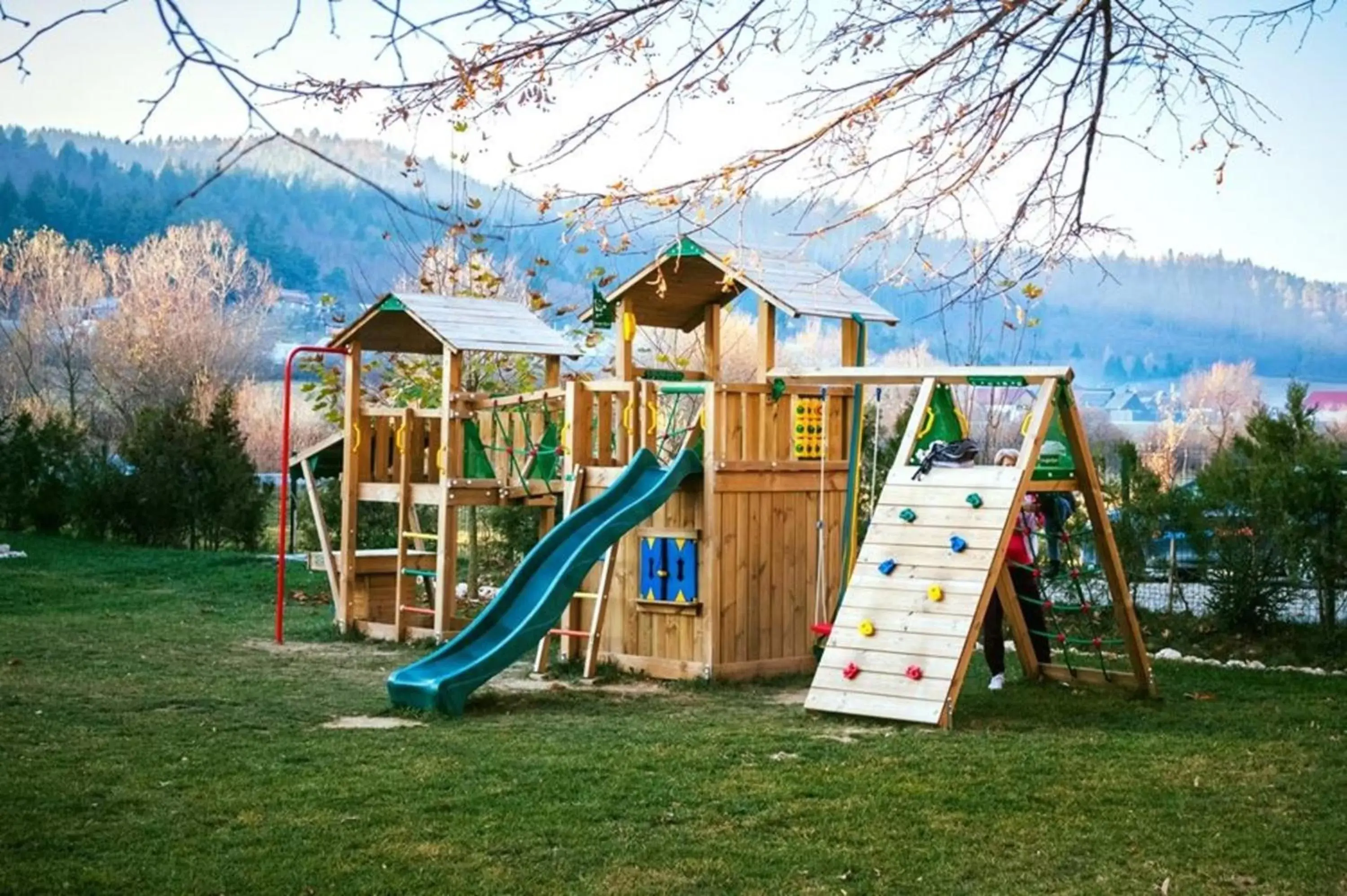 Children play ground, Children's Play Area in Wolkendorf Bio Hotel & Spa