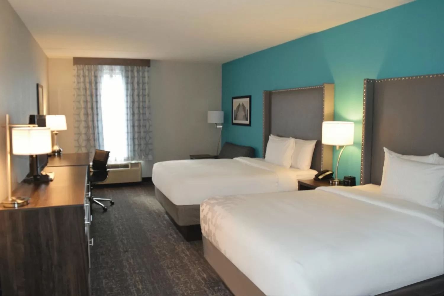 Executive Queen Room with Two Queen Beds and Sofa Bed in La Quinta by Wyndham Jamestown