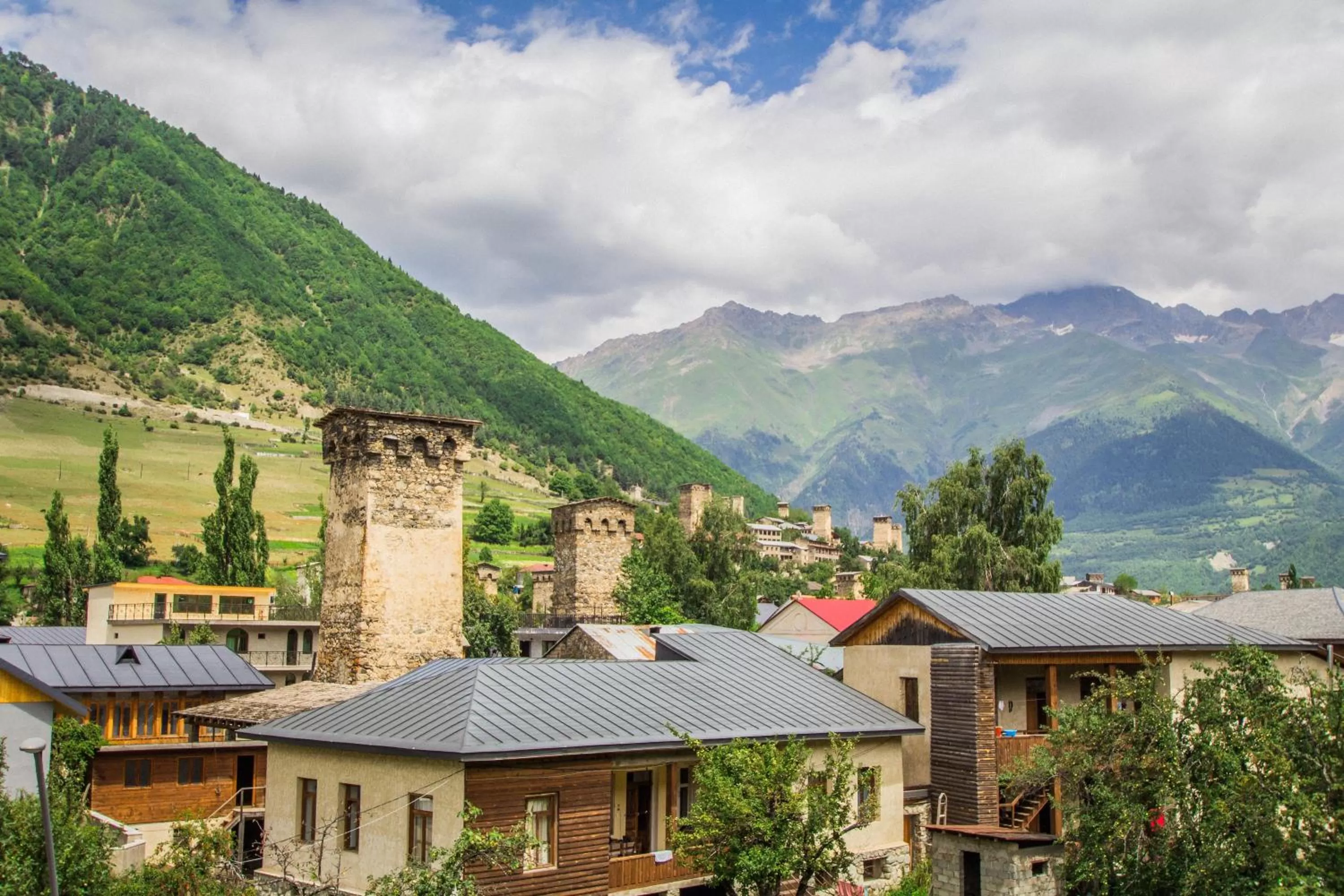 City view in Hotel Svanseti