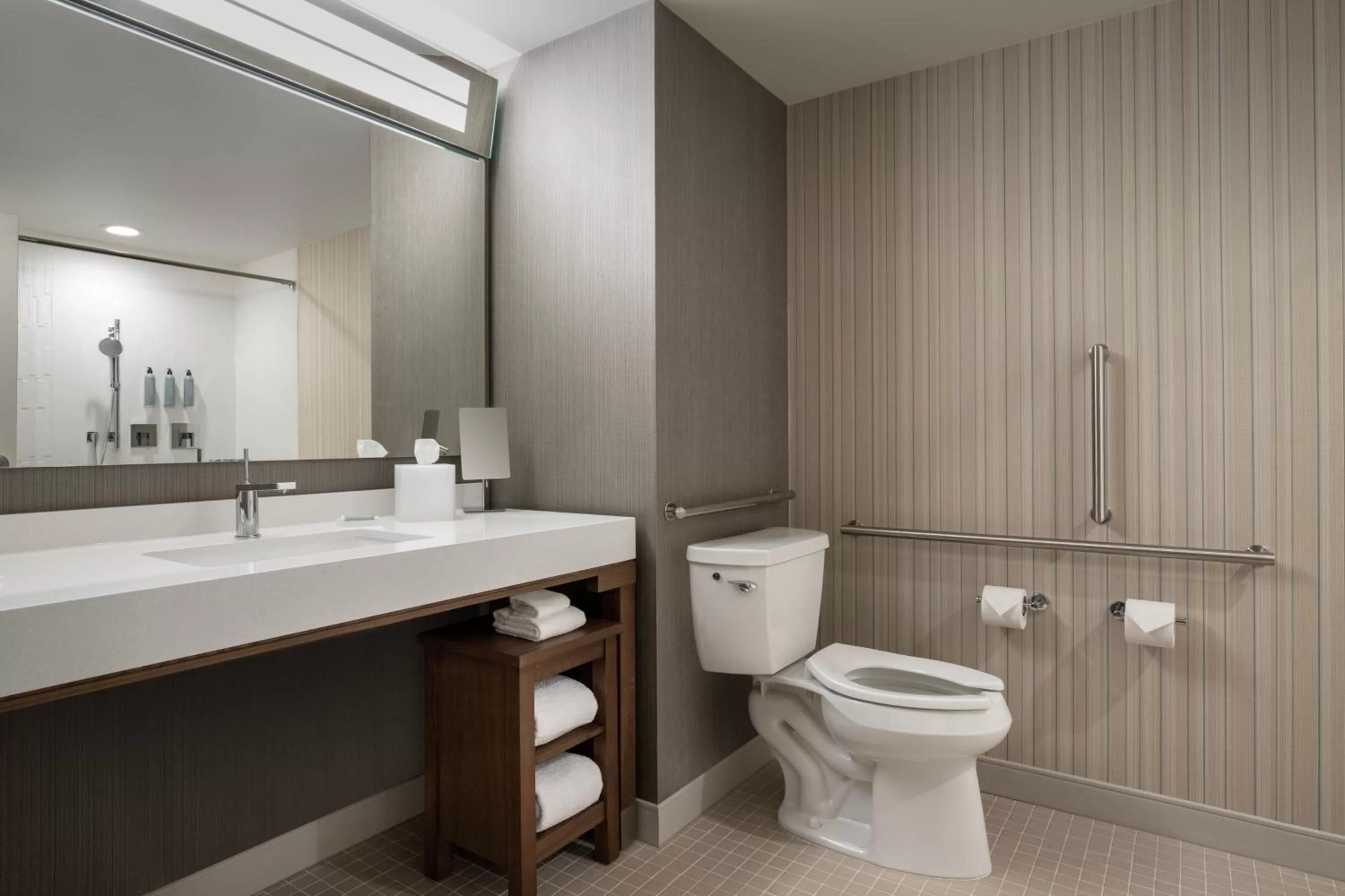 Bathroom in Courtyard by Marriott Nanaimo