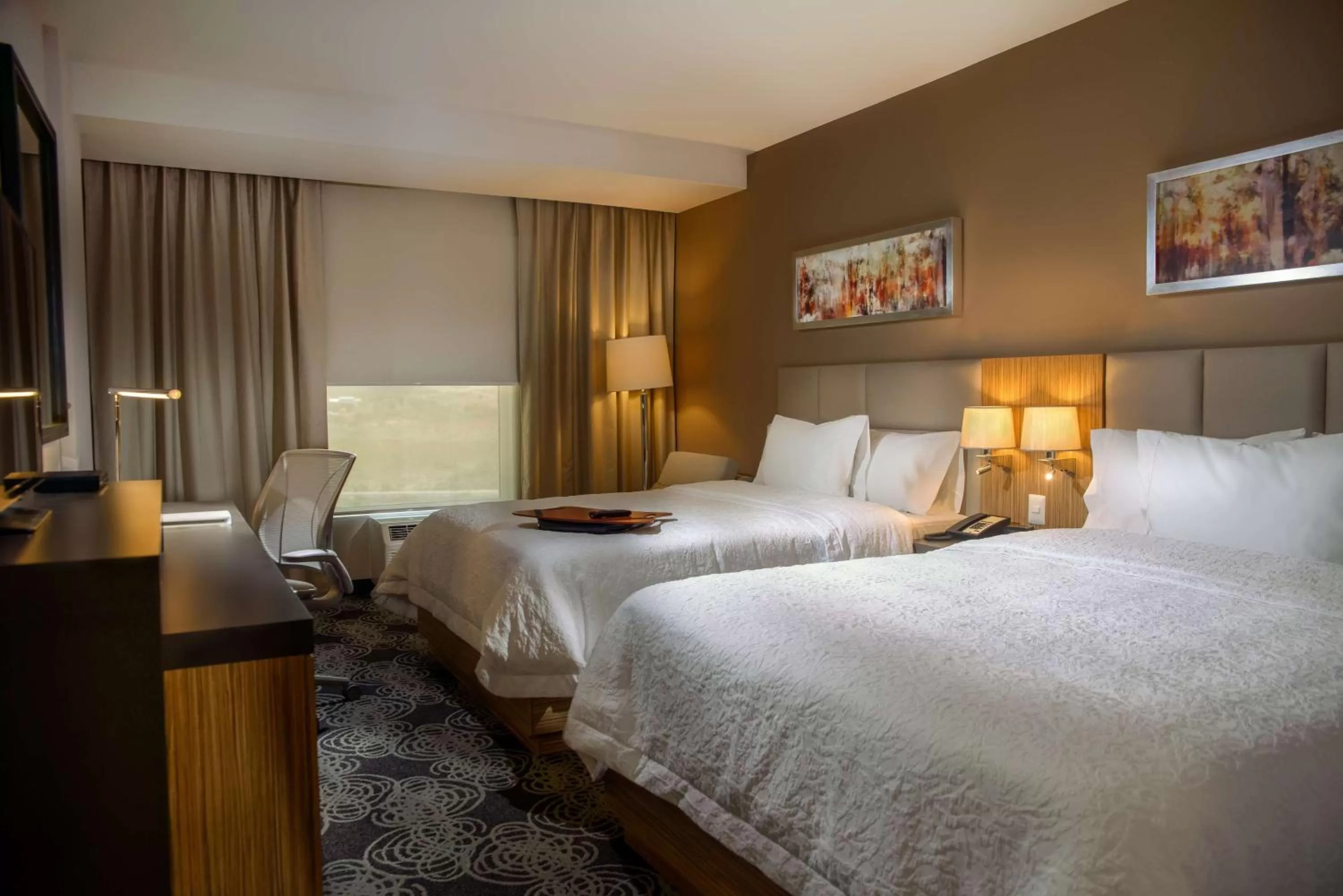 Bed in Hampton Inn Zacatecas