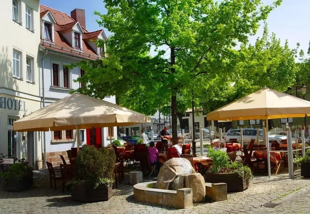 Balcony/Terrace, Restaurant/Places to Eat in Zur Alten Schmiede