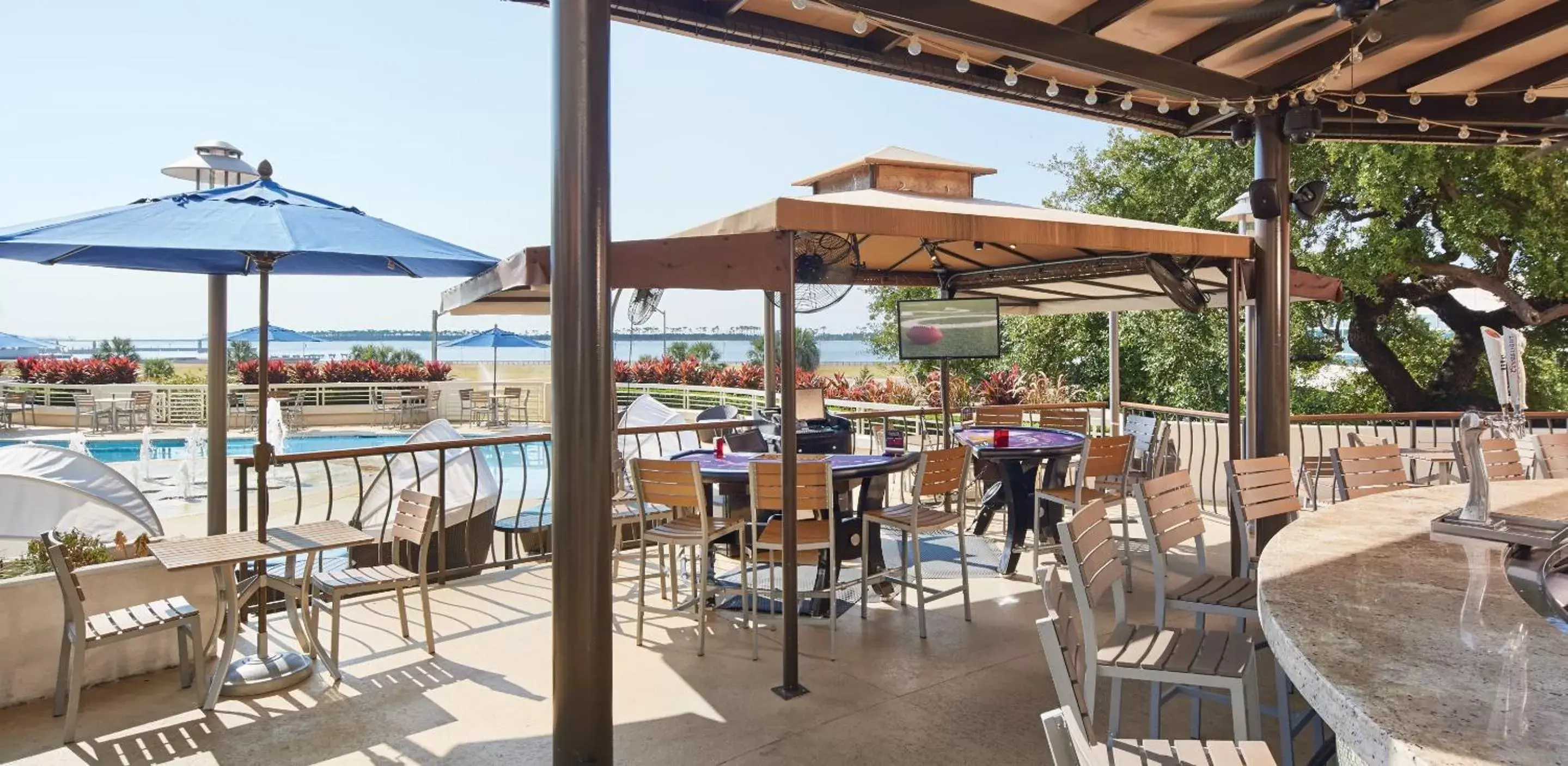 Swimming pool in Harrah's Gulf Coast, A Caesars Destination Swimming pool in Harrah's Gulf Coast, A Caesars Destination