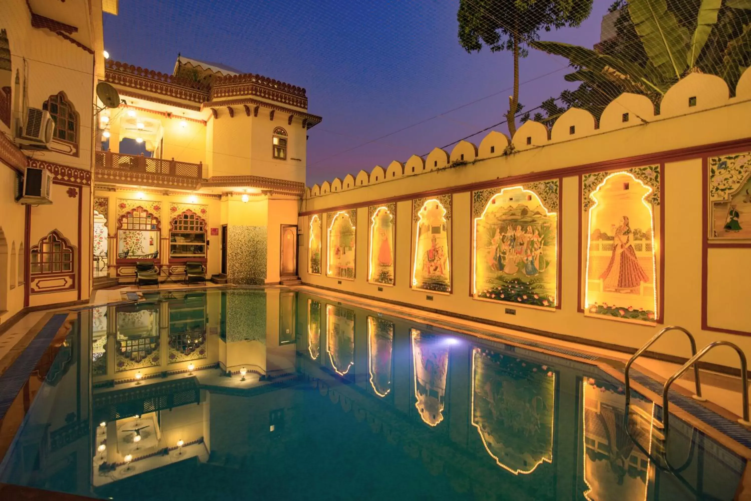 Swimming pool in Umaid Bhawan - A Heritage Style Boutique Hotel