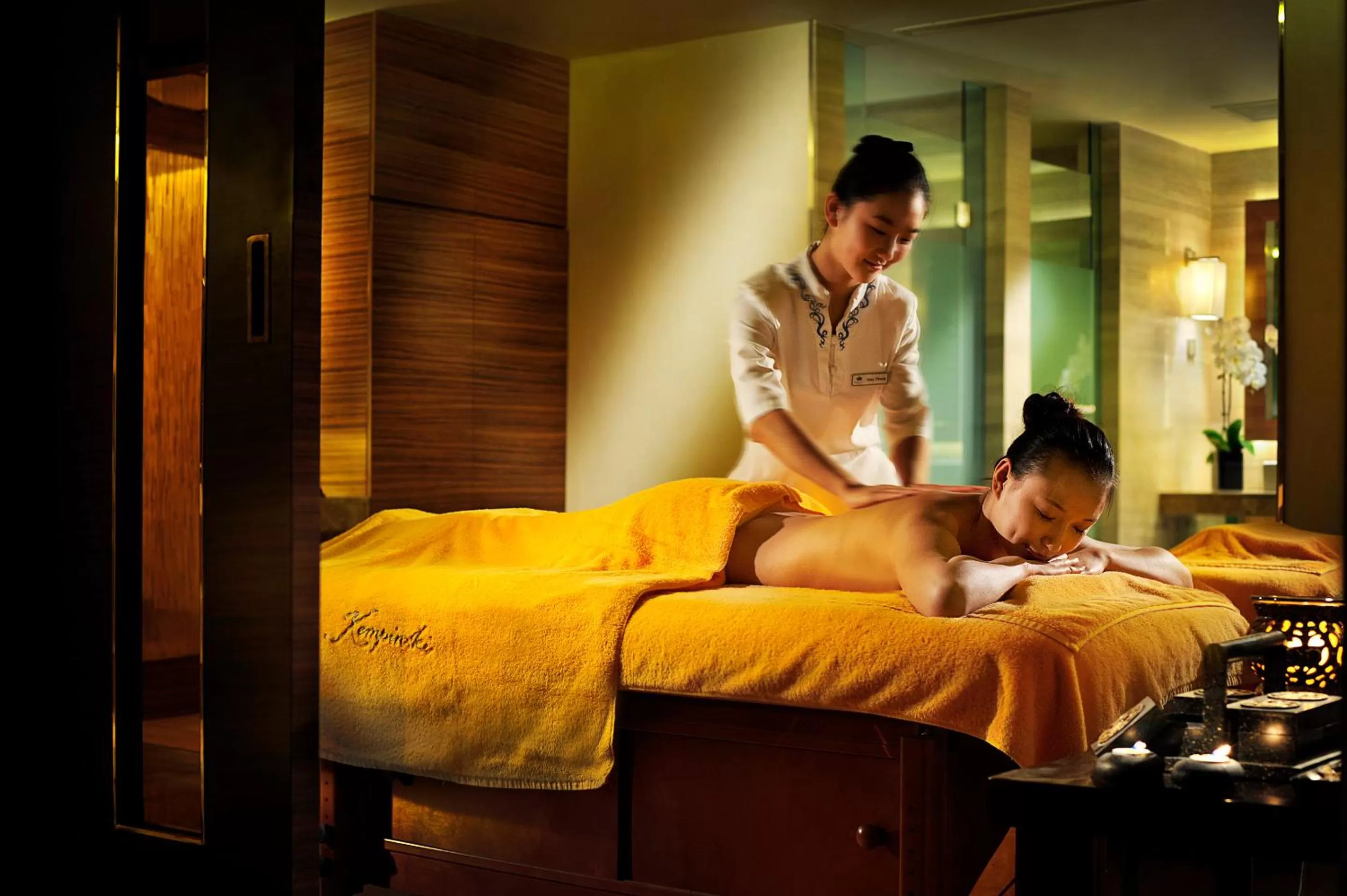 Spa and wellness centre/facilities in Kempinski Hotel Yinchuan