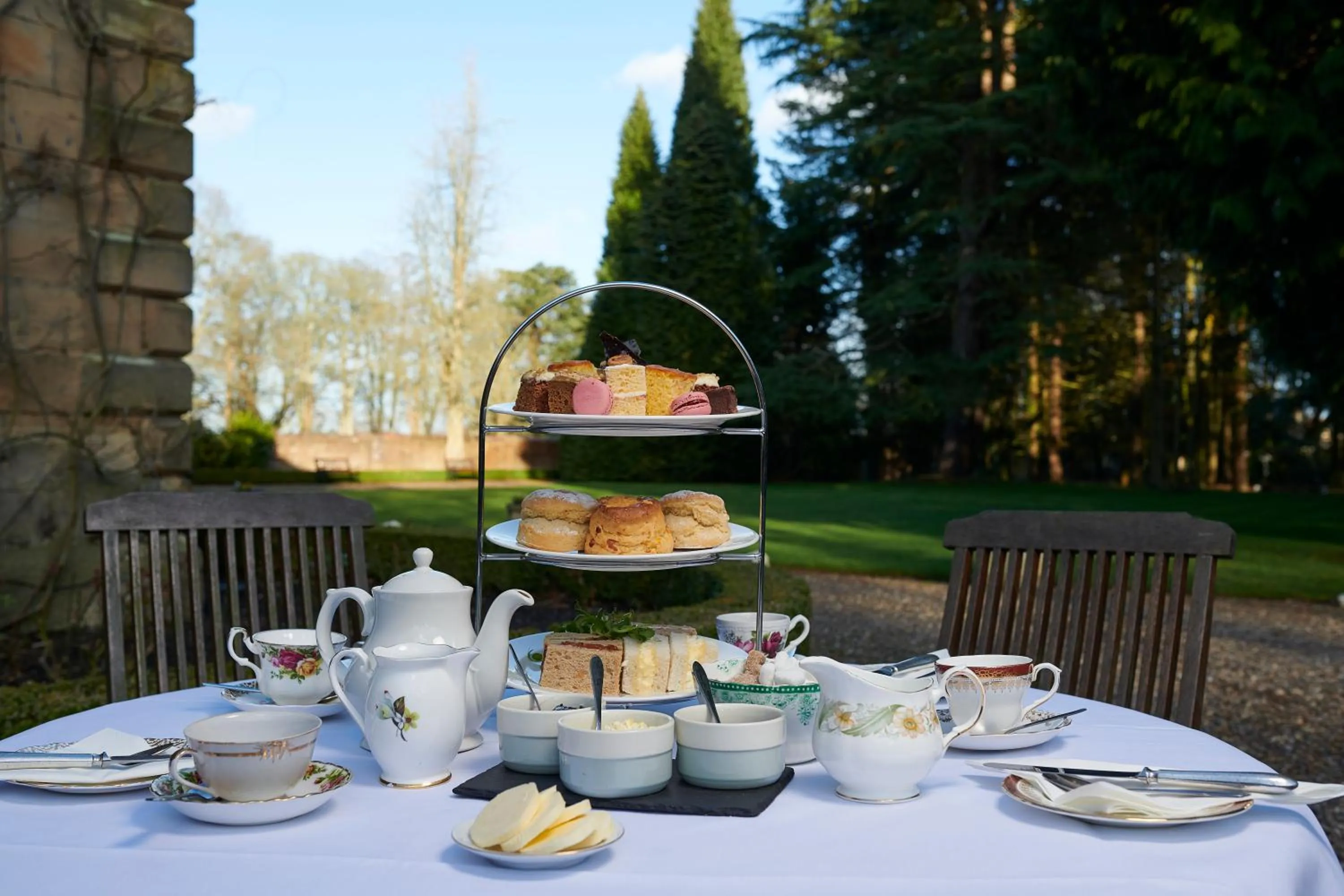 Food and drinks in Eshott Hall