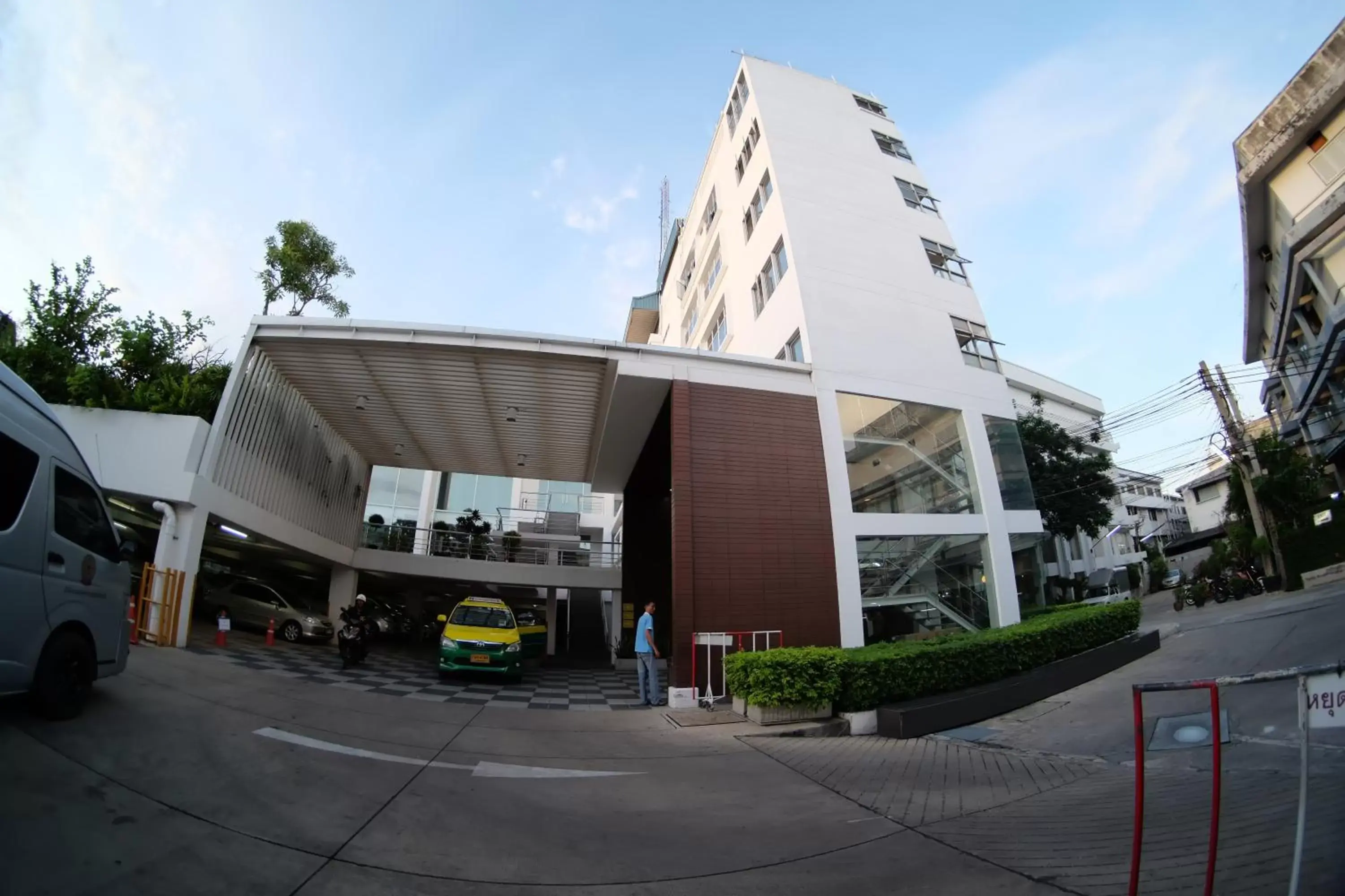 Facade/entrance, Property Building in Trang Hotel Bangkok - SHA Plus