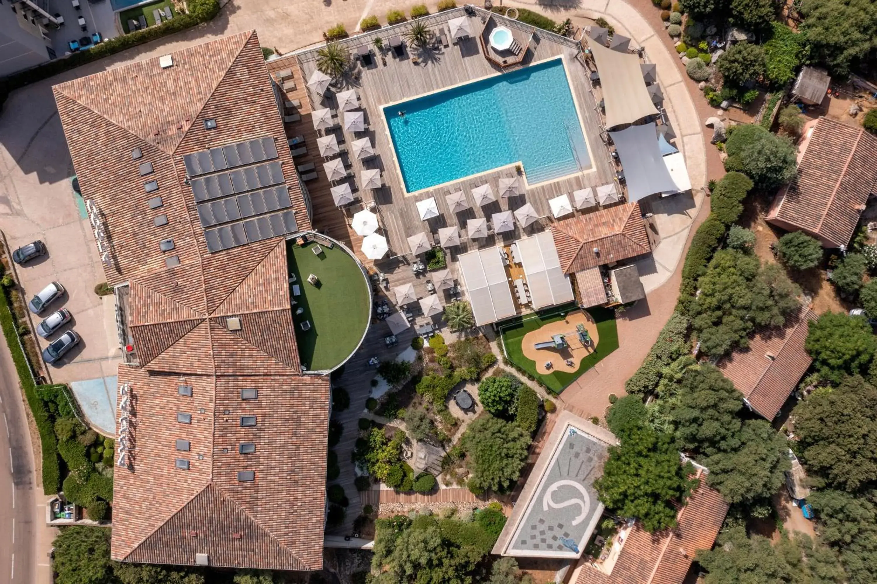 Bird's eye view, Bird's-eye View in Hotel Costa Salina