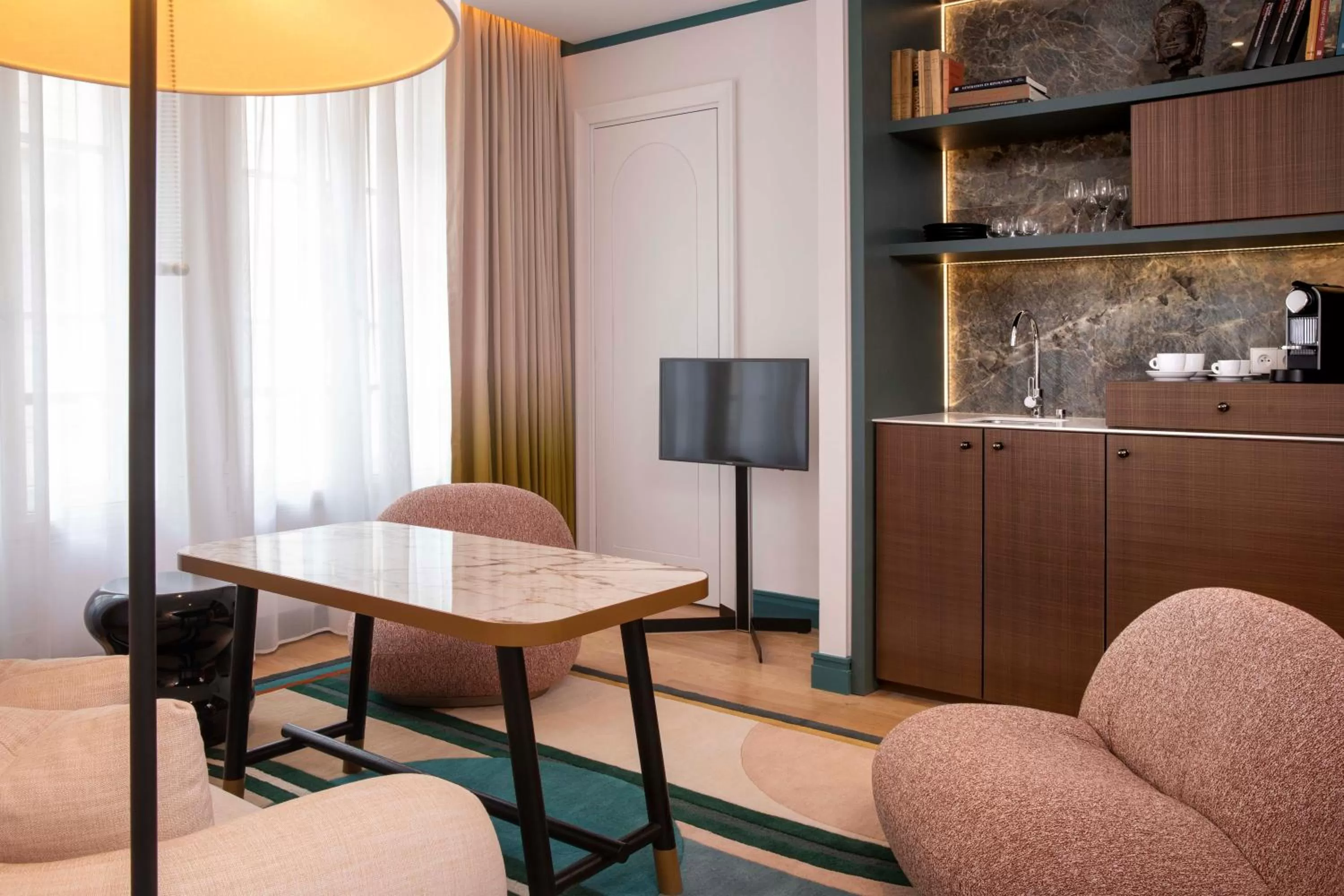 Living room in Hôtel Bel Ami