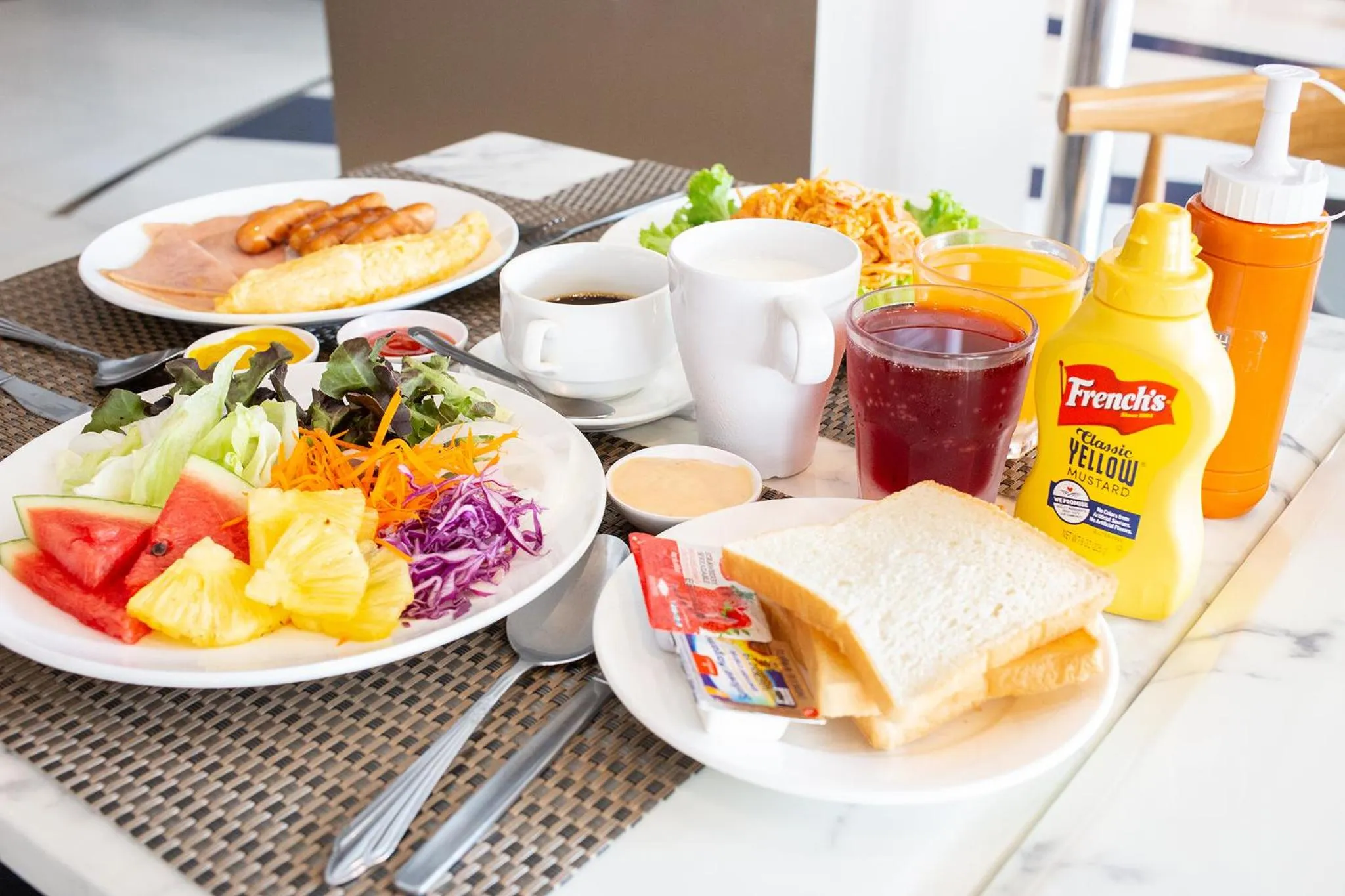 Breakfast in Spittze Hotel Pratunam