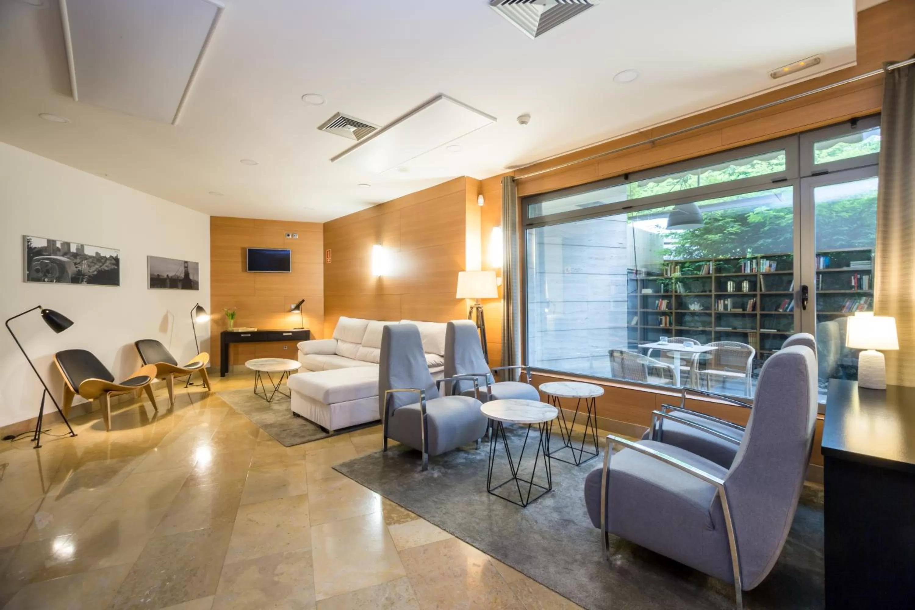 Library in Hotel Palacio de Aiete
