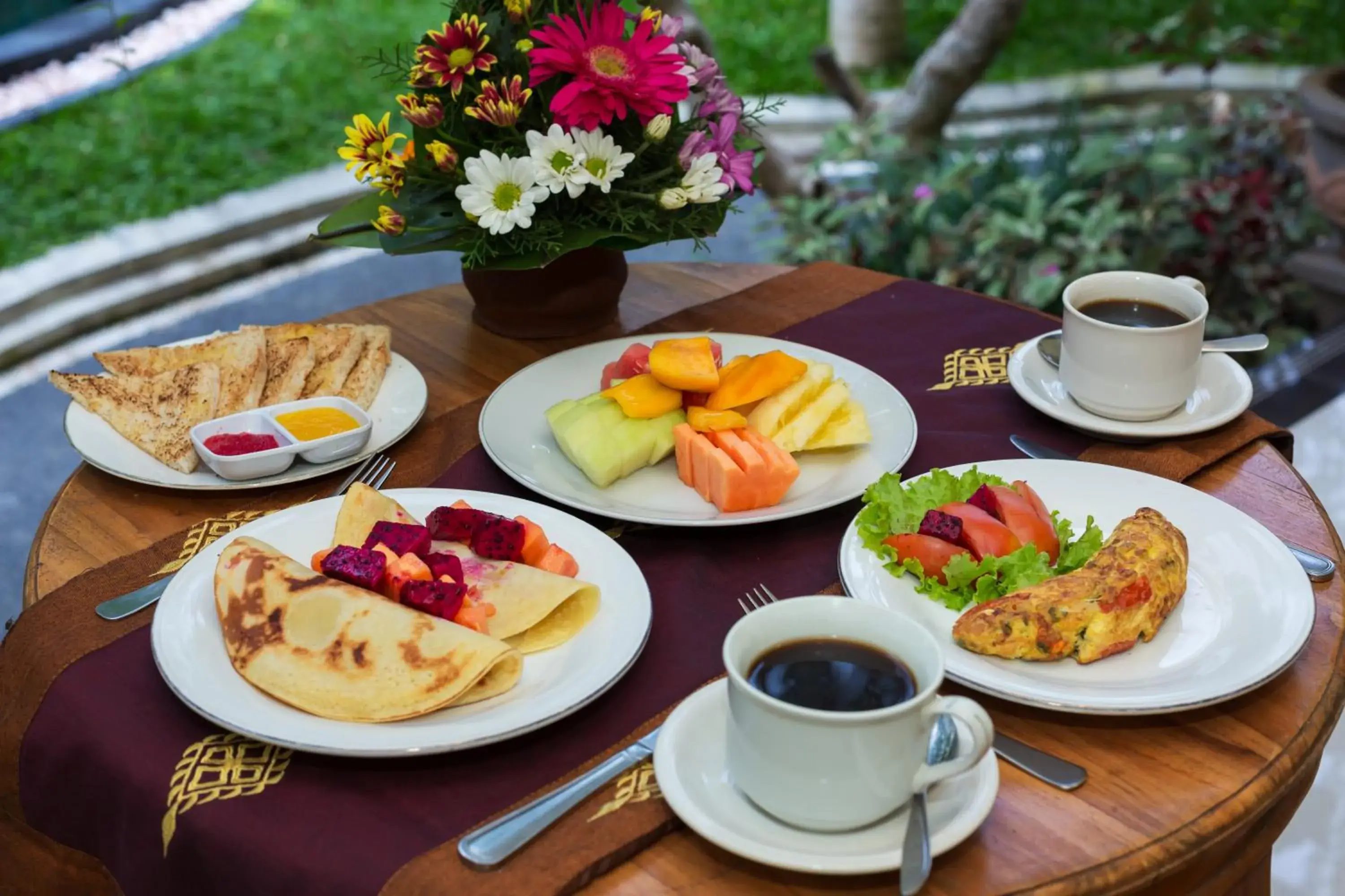 Food close-up in Padma Ubud Retreat