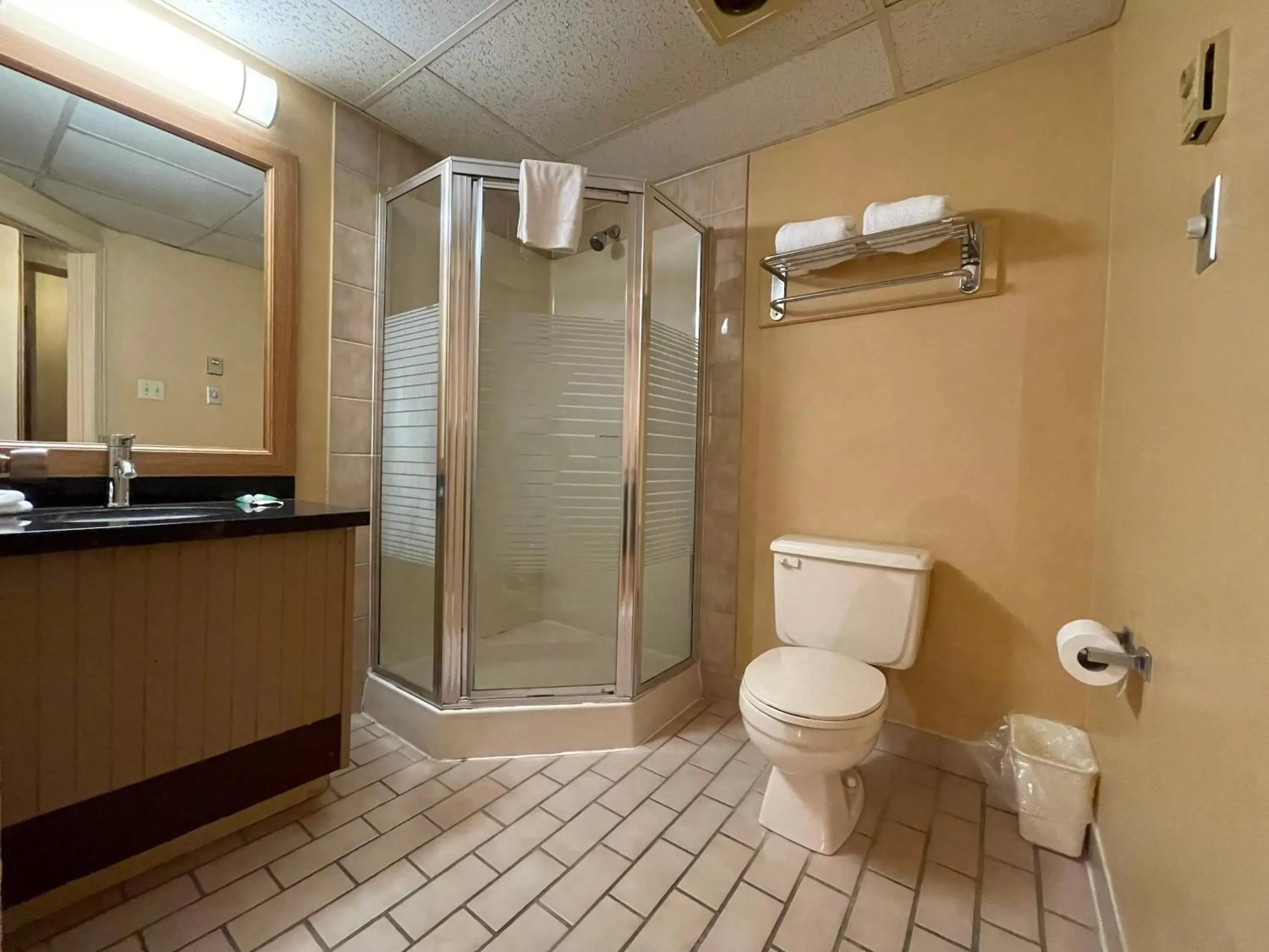 Shower, Bathroom in Super 8 by Wyndham Gananoque - Country Squire Resort