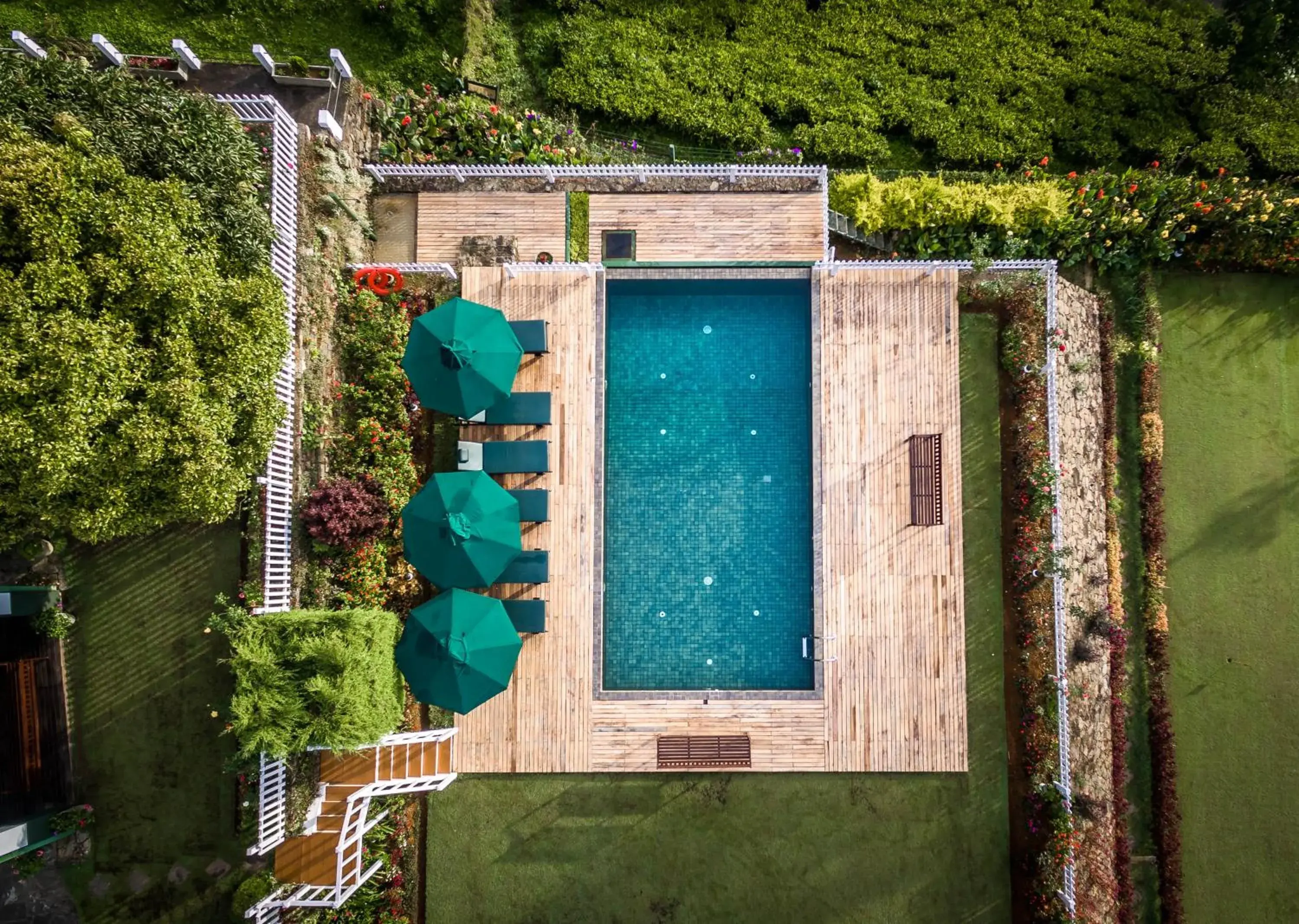 Bird's eye view, Pool View in Langdale Boutique Hotel by Amaya