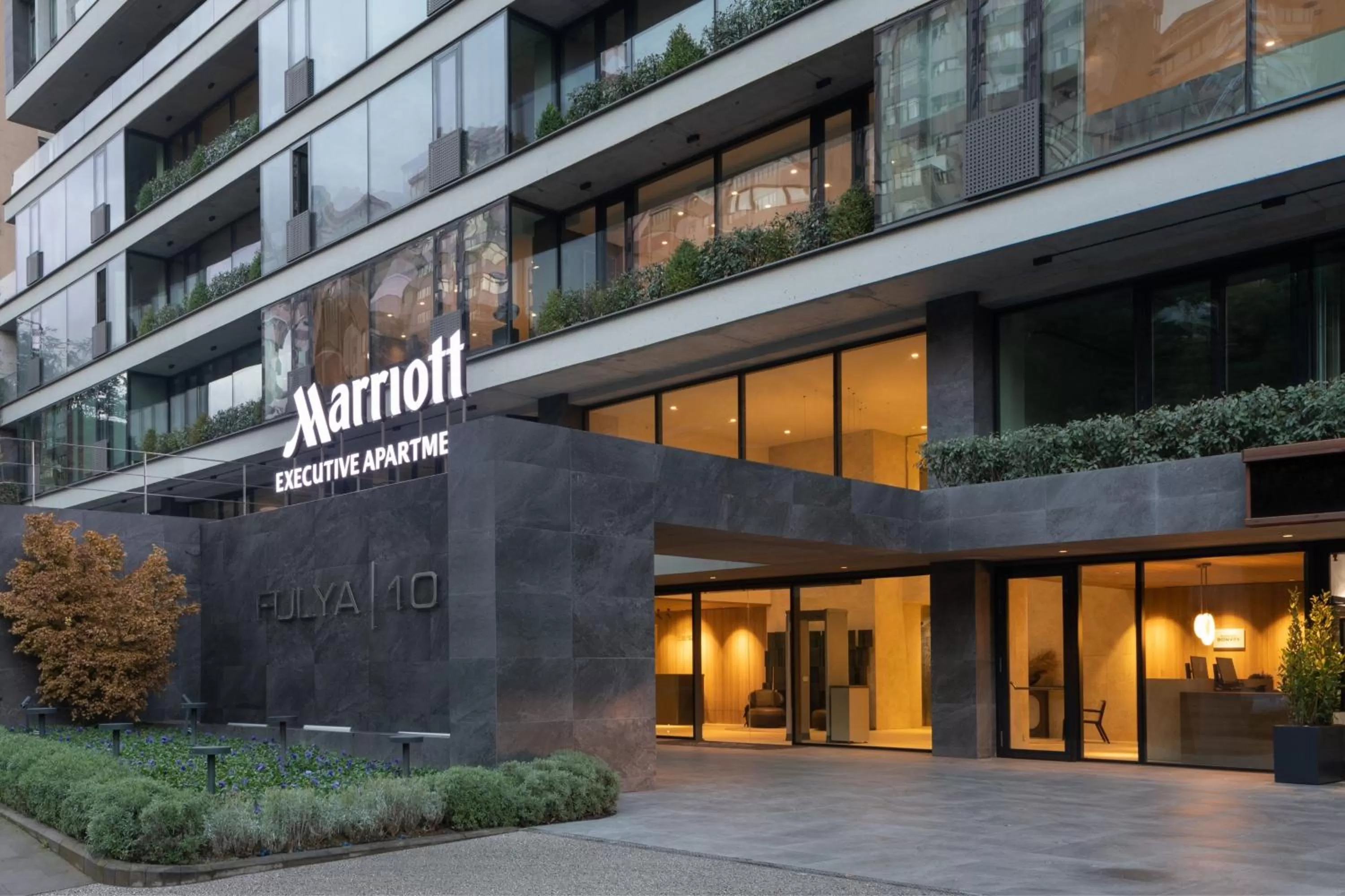 Property building in Marriott Executive Apartments Istanbul Fulya