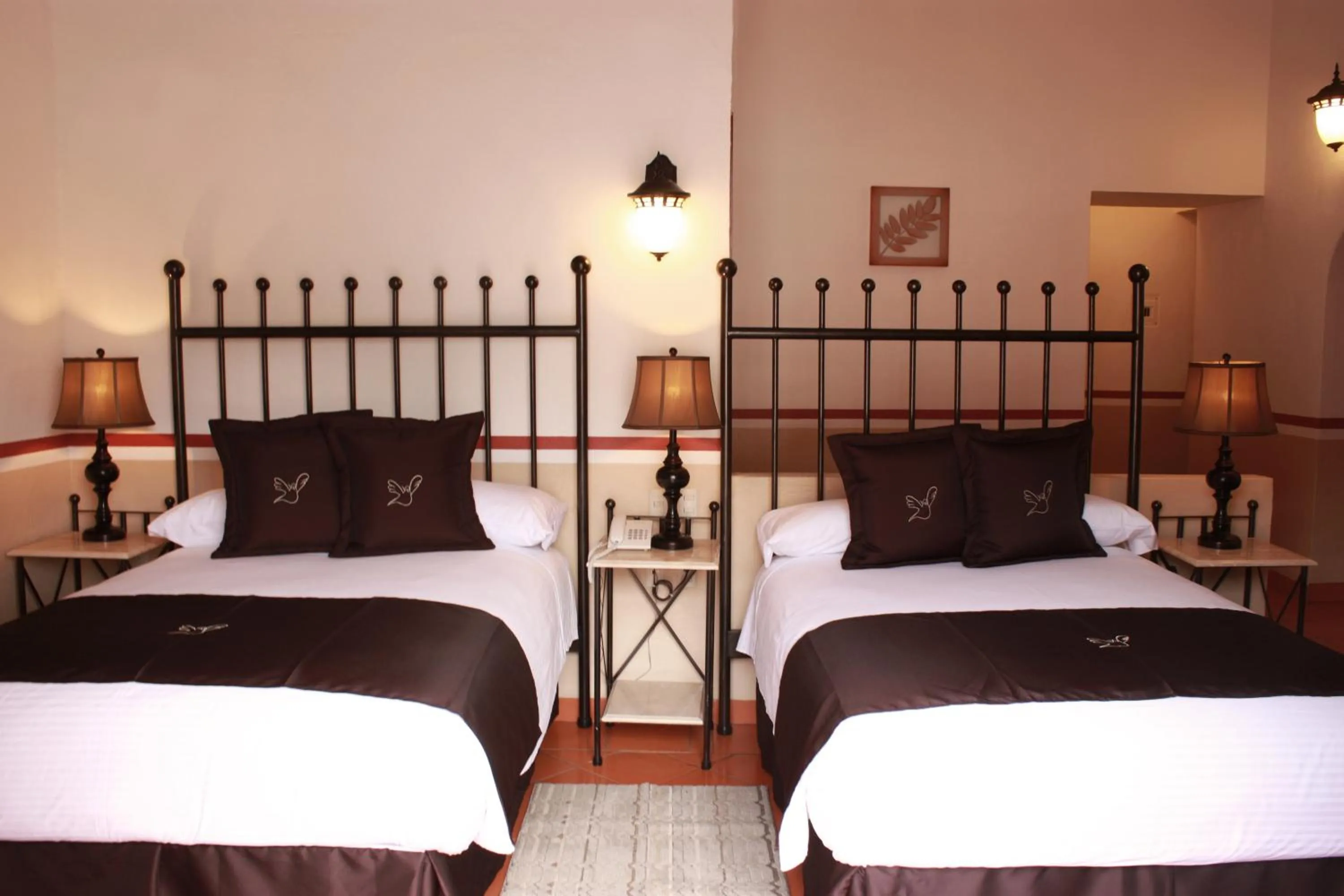 Bed in Hotel de la Paz