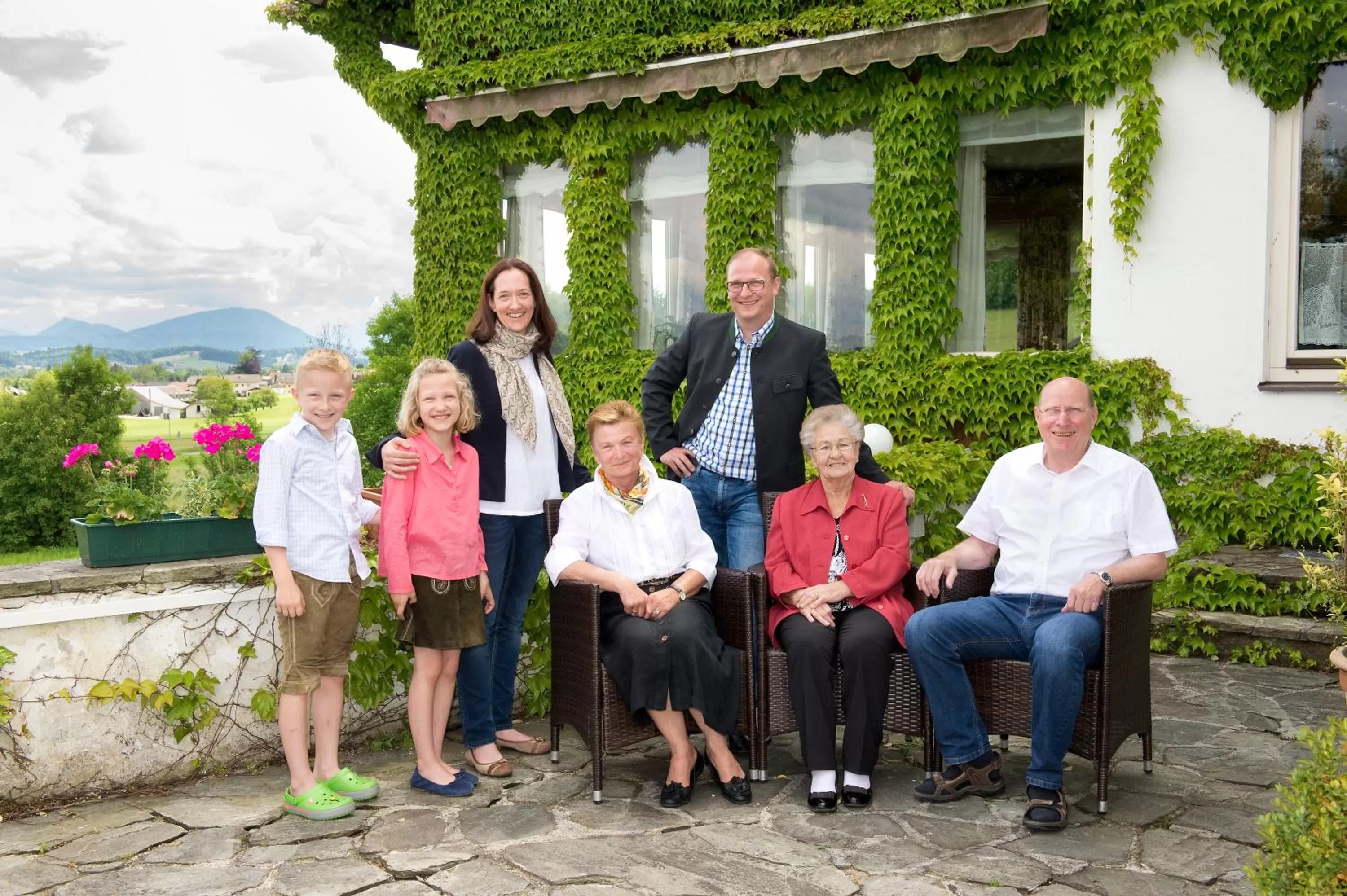 Family in Hotel Walkner