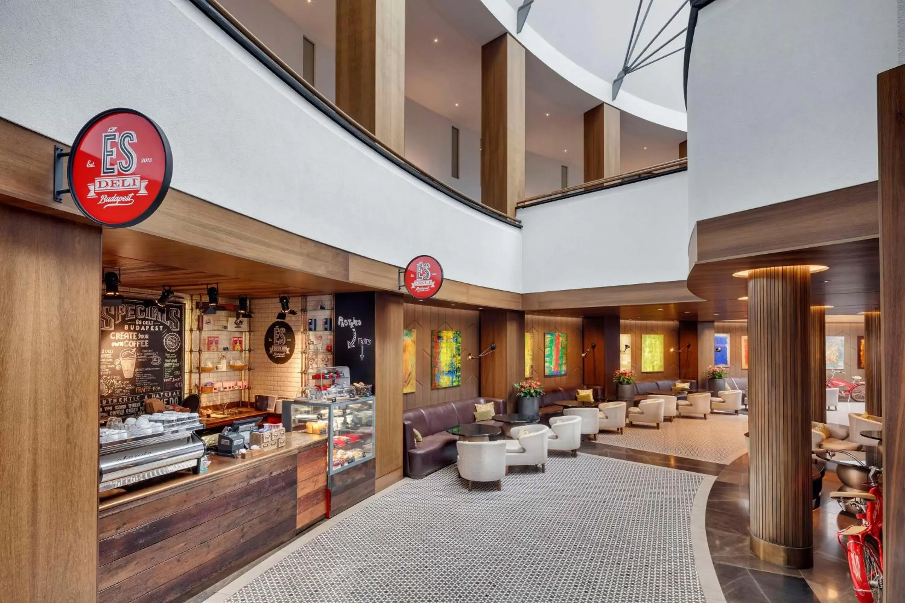 Lobby or reception in Kempinski Hotel Corvinus Budapest