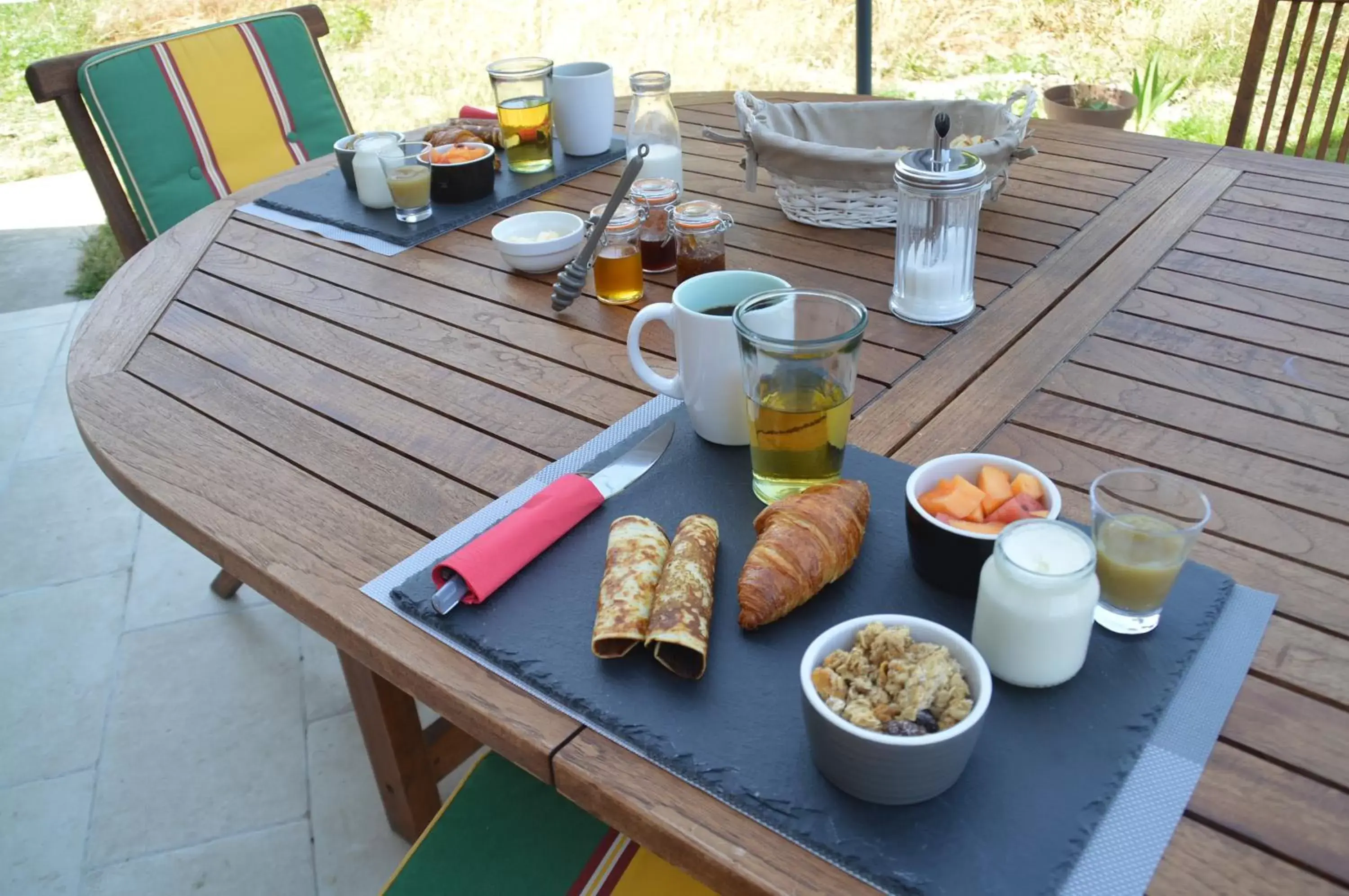 Food and drinks, Breakfast in Au fil du temps