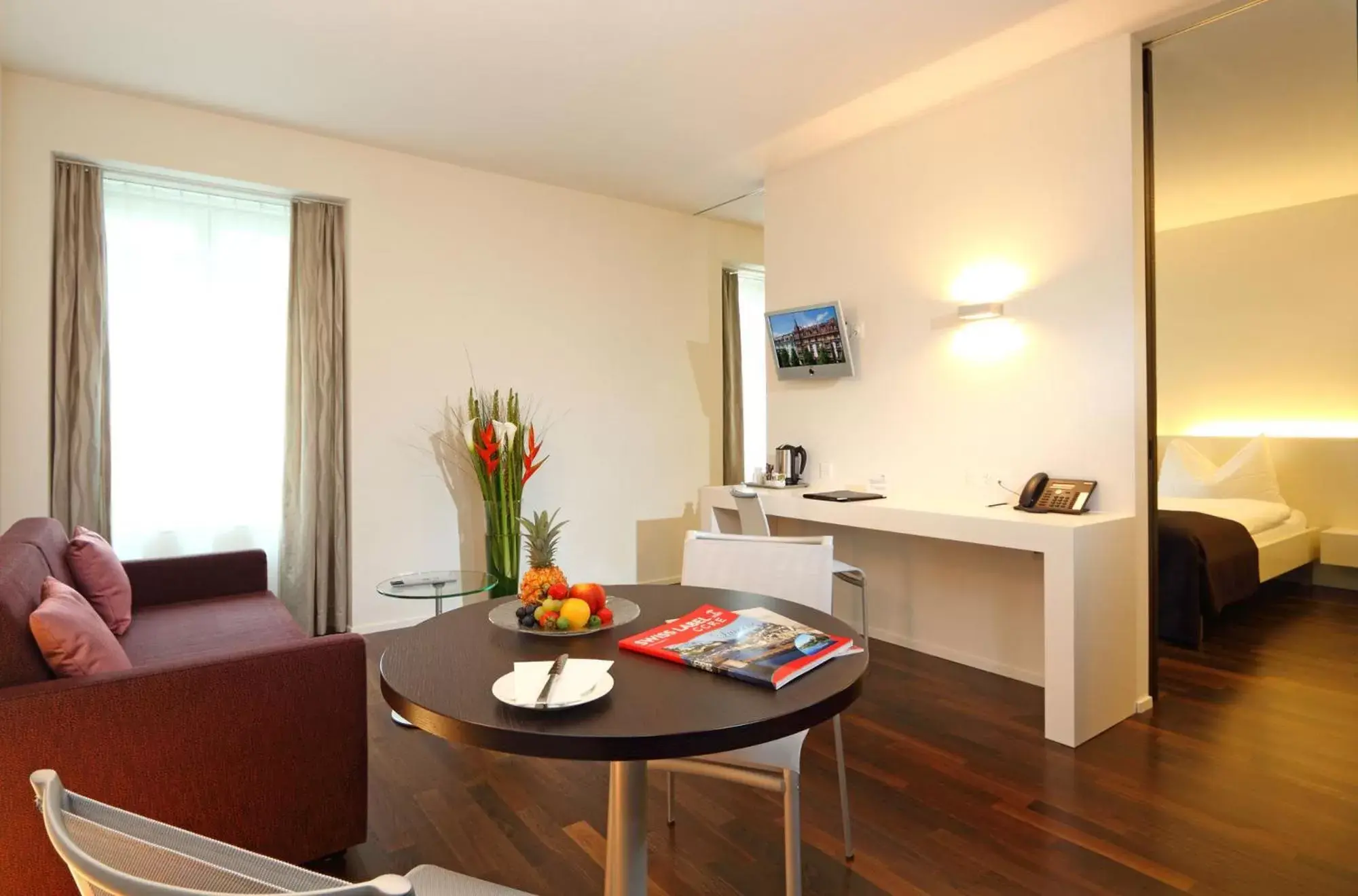 Bedroom, Seating Area in Waldstätterhof Swiss Quality Hotel