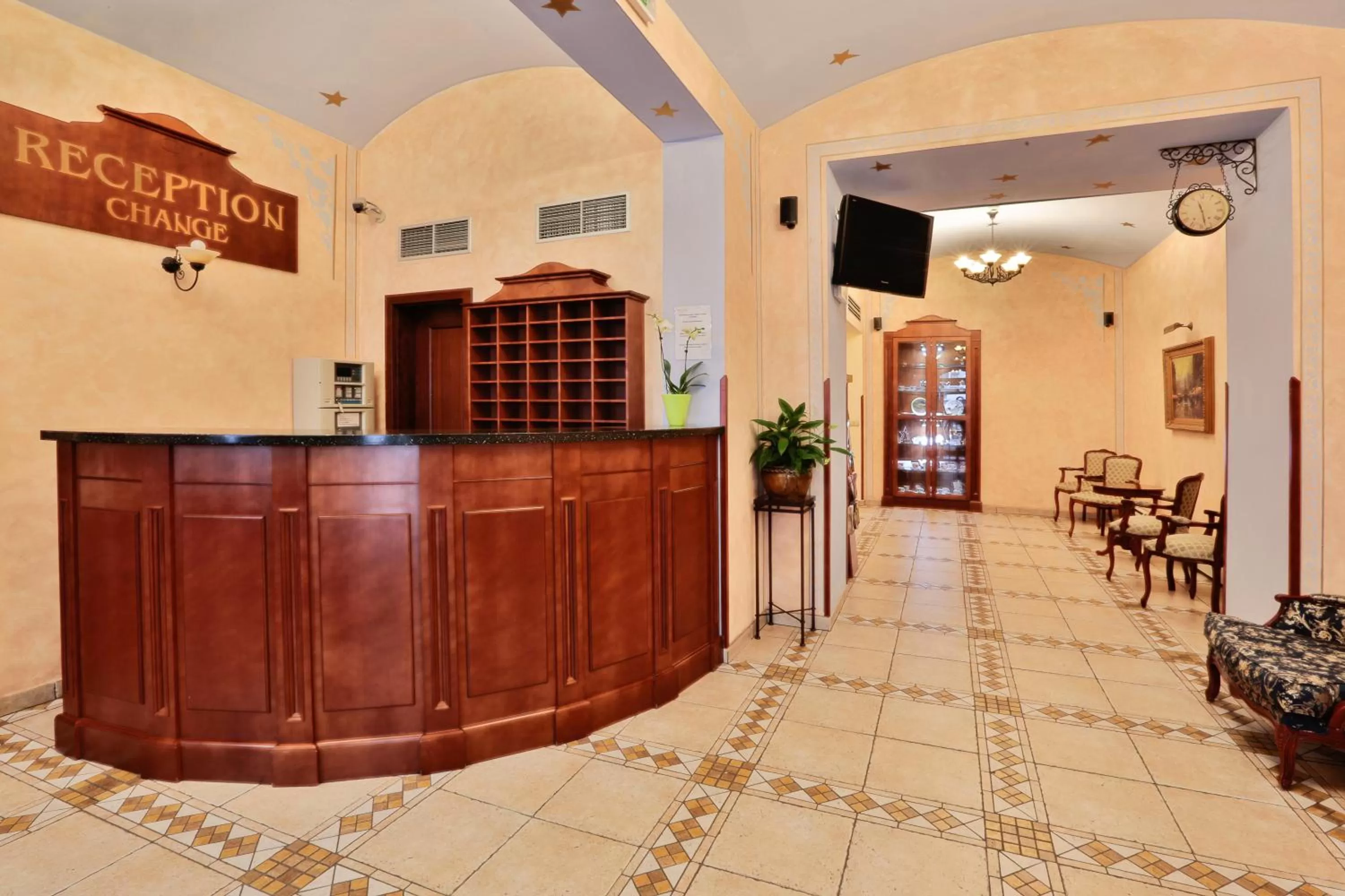 Lobby or reception in Arkada Hotel Praha