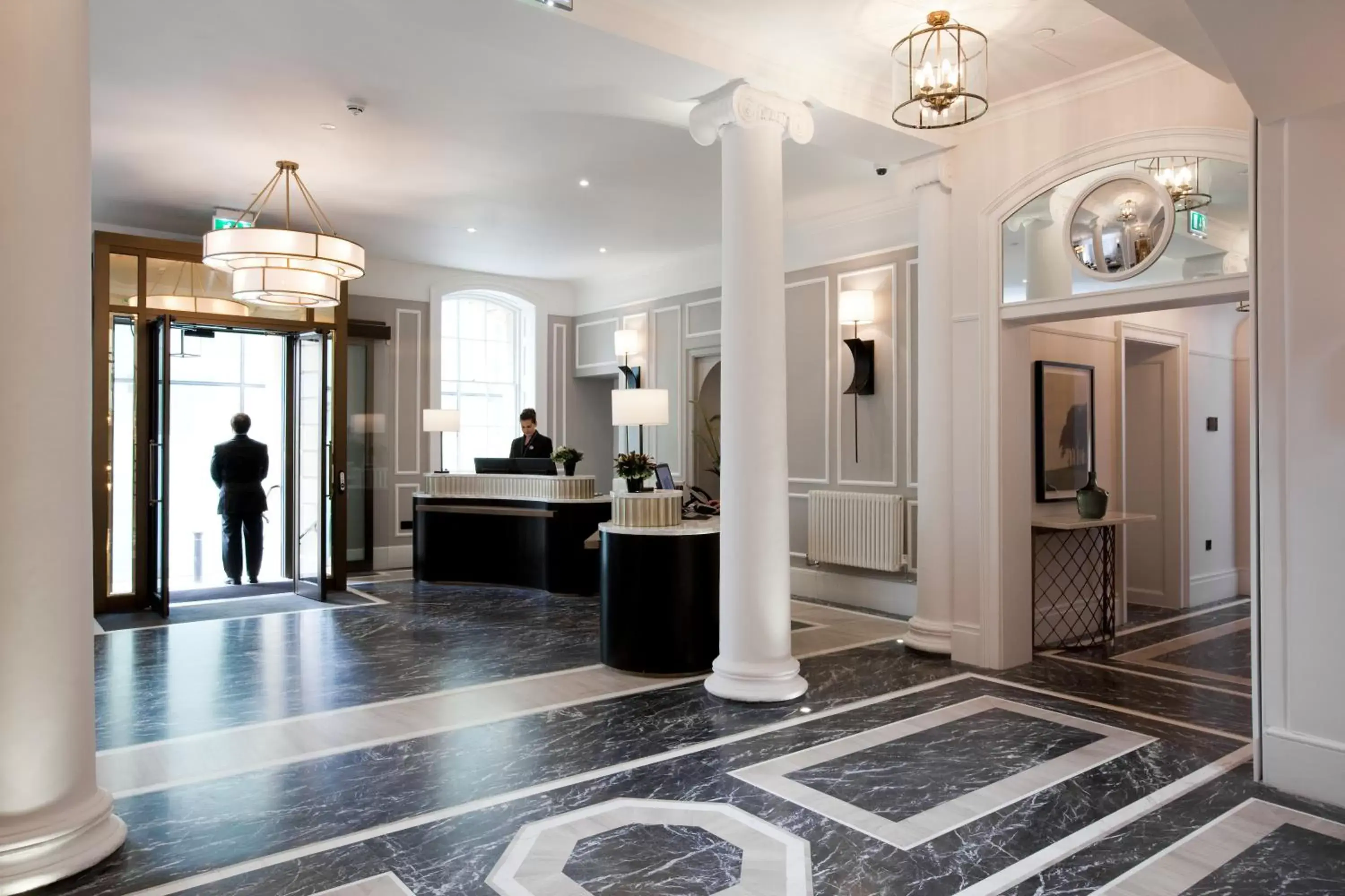 Lobby or reception in The Gainsborough Bath Spa - Small Luxury Hotels of the World Lobby or reception in The Gainsborough Bath Spa - Small Luxury Hotels of the World