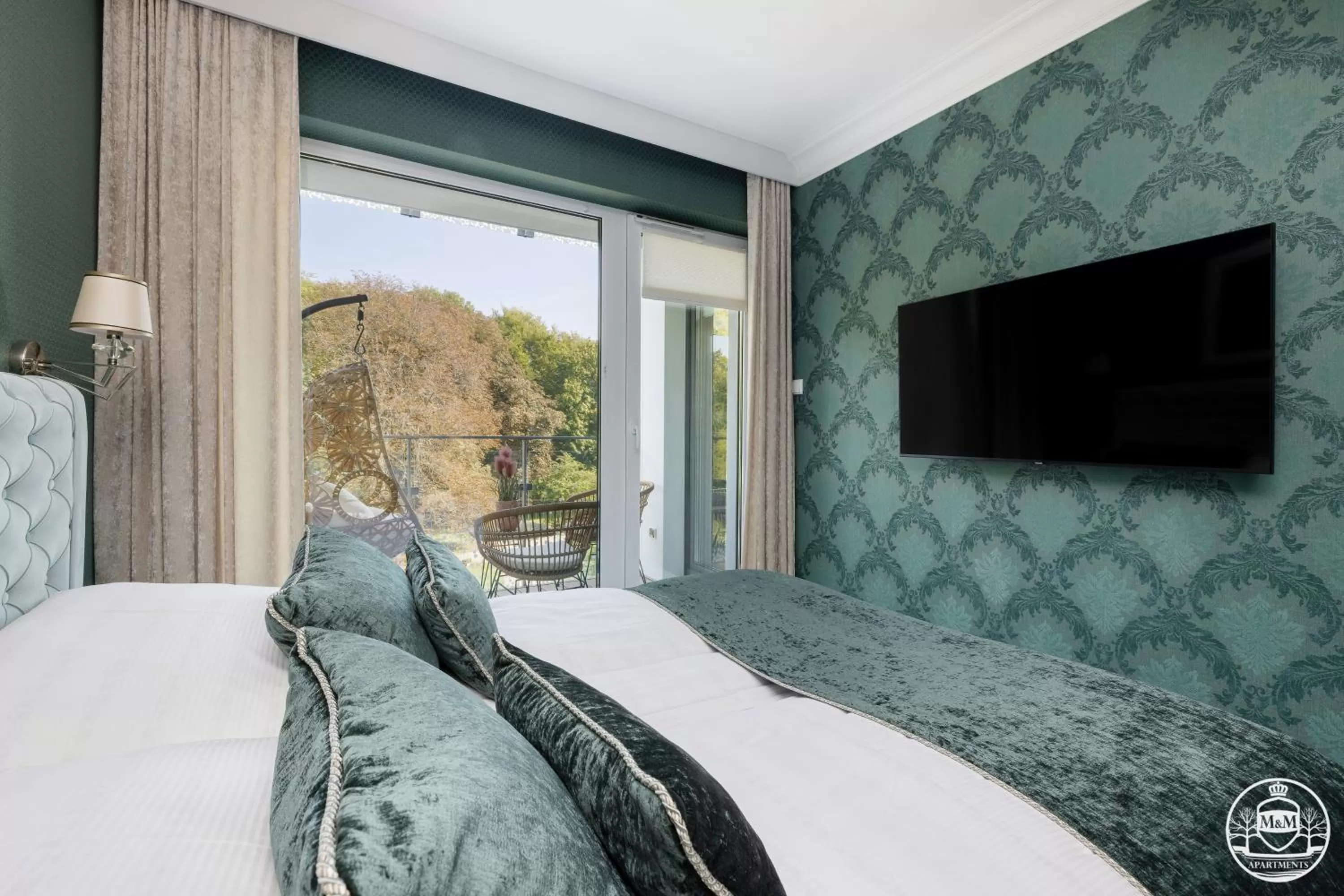 Bed in M&M-Spa&Art Bali, Nadmorskie Tarasy