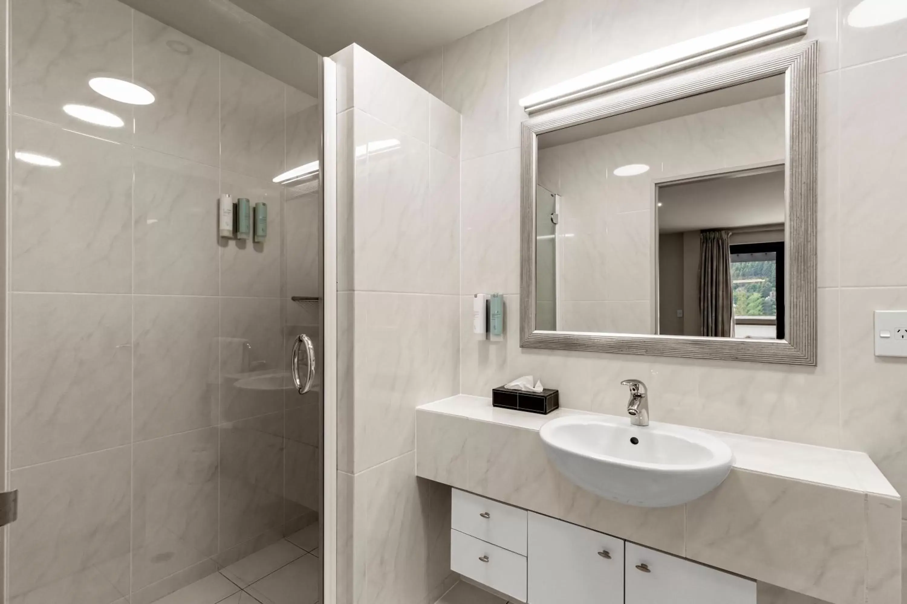 Bathroom in The Glebe Apartments