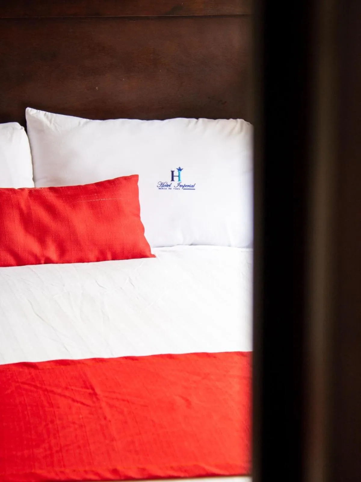 Bed in Hotel Imperial