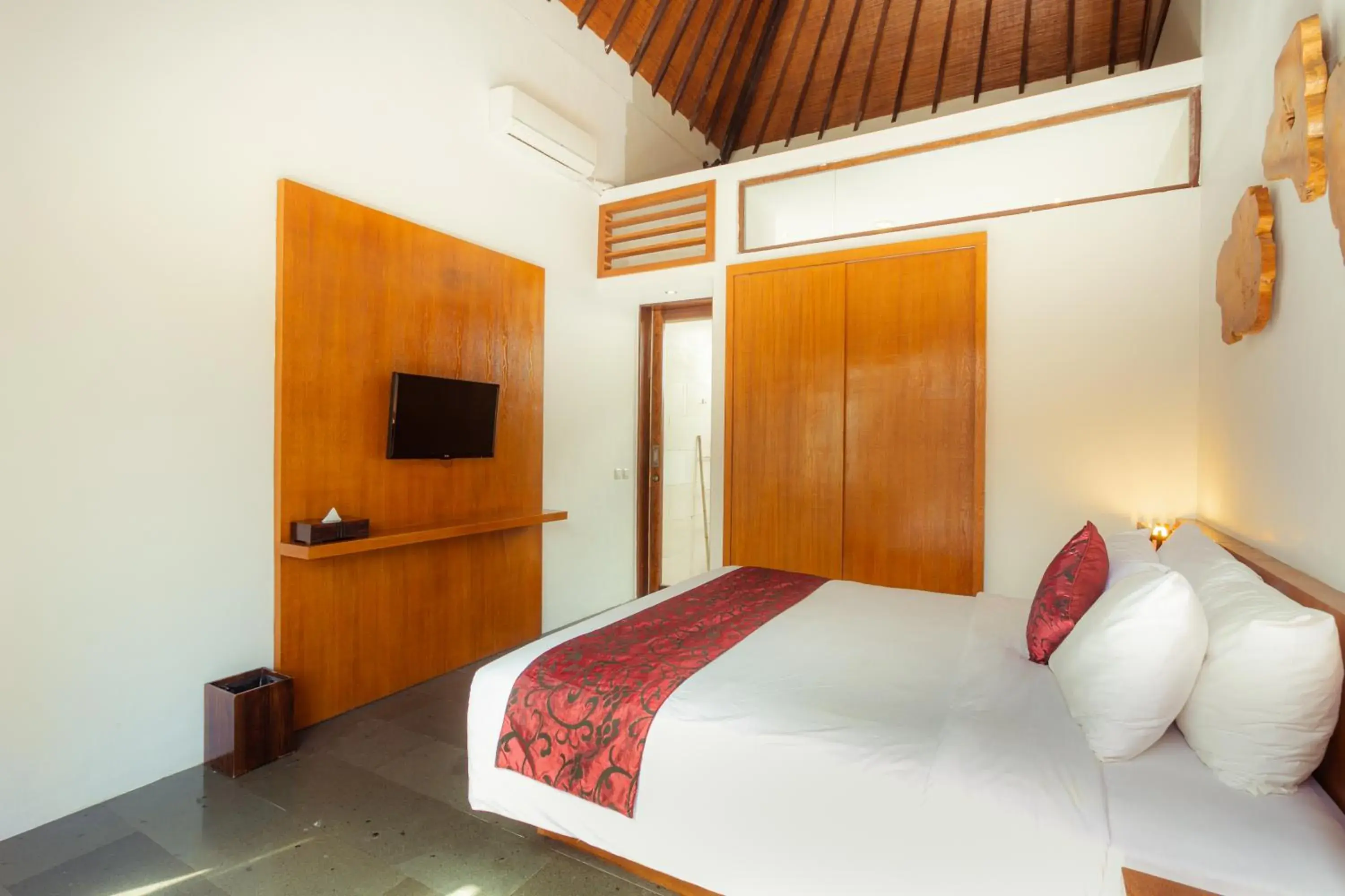 Bedroom, Bed in The Canggu Boutique Villas and Spa