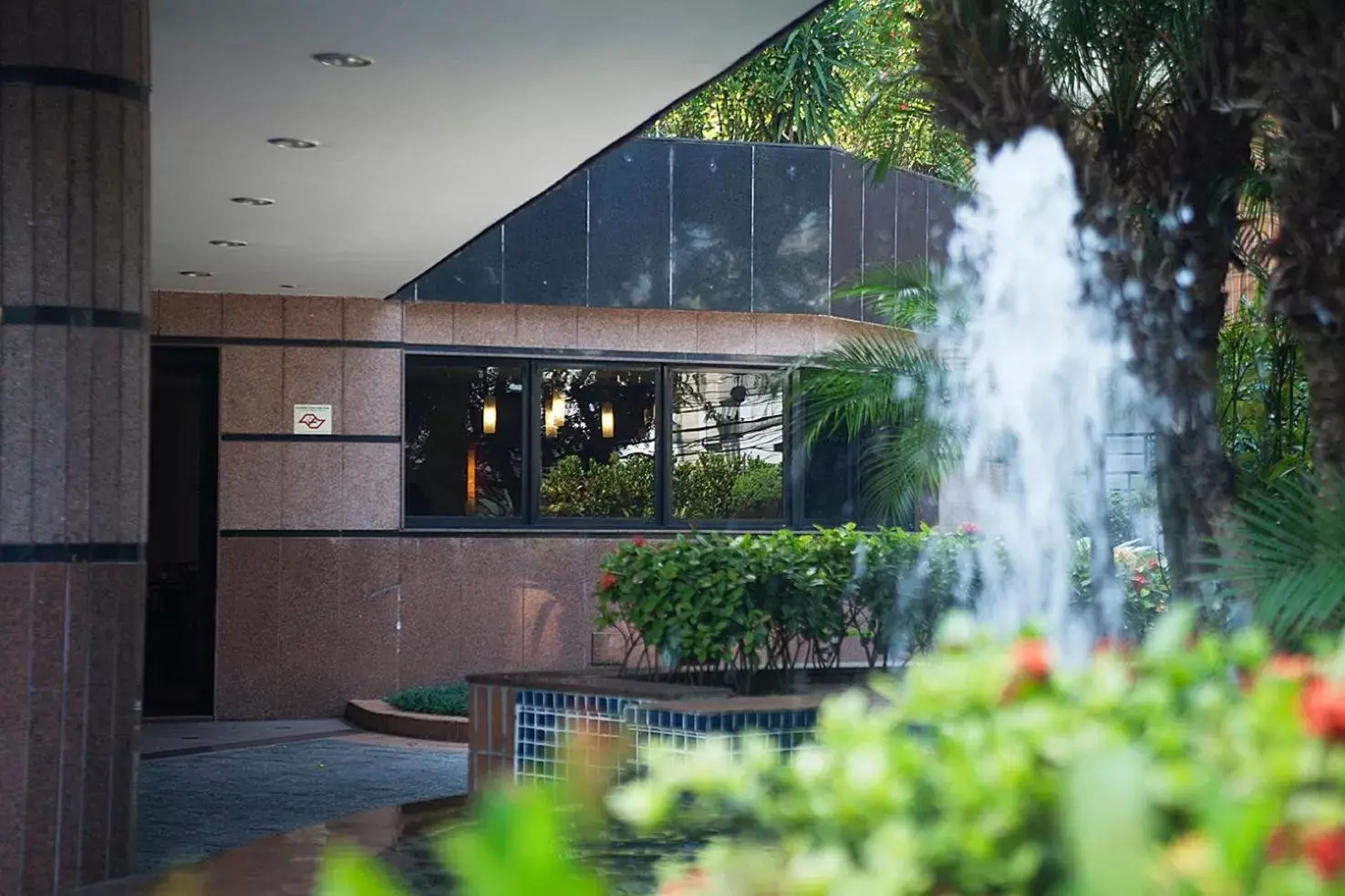 Garden view in Transamerica Executive Higienópolis Garden view in Transamerica Executive Higienópolis