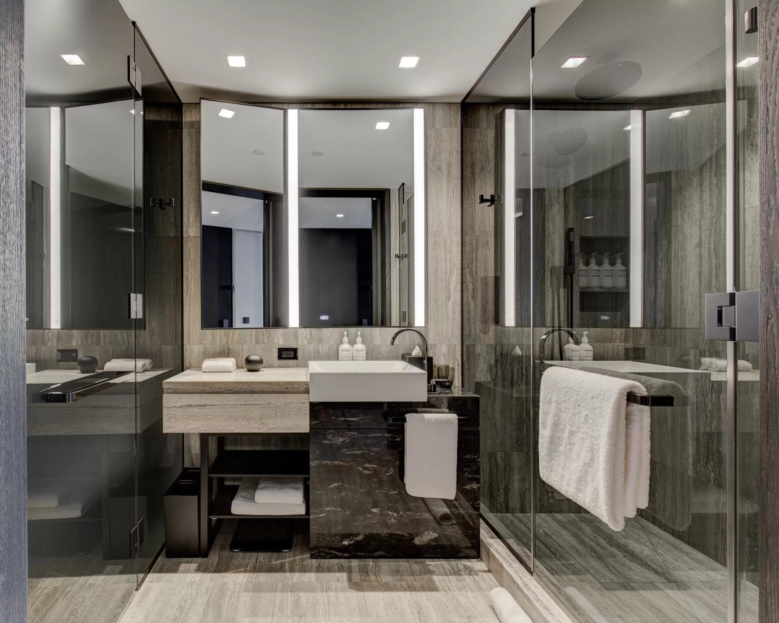 Bathroom in Equinox Hotel New York