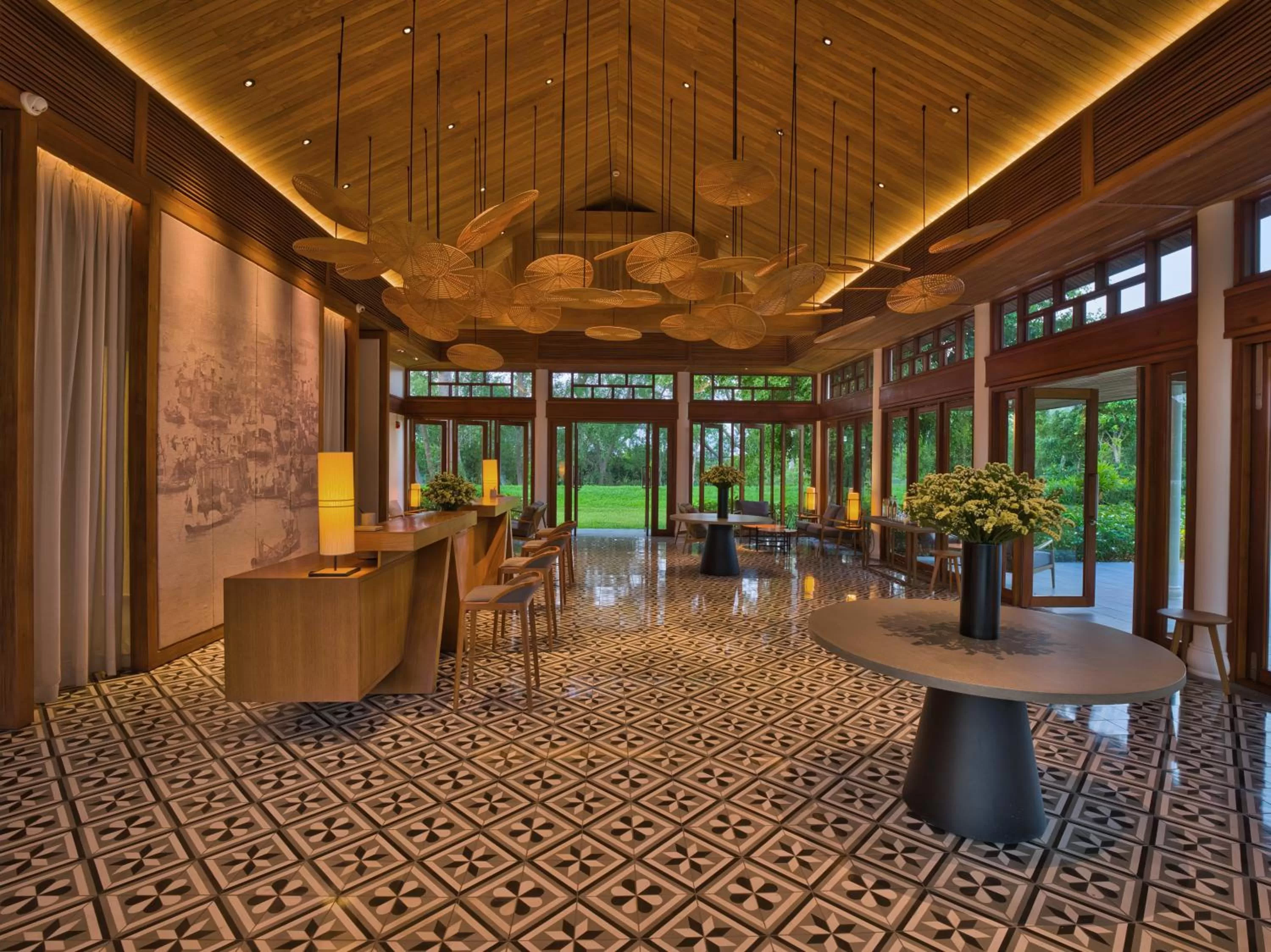 Lobby or reception in Legacy Mekong, Can Tho, Autograph Collection
