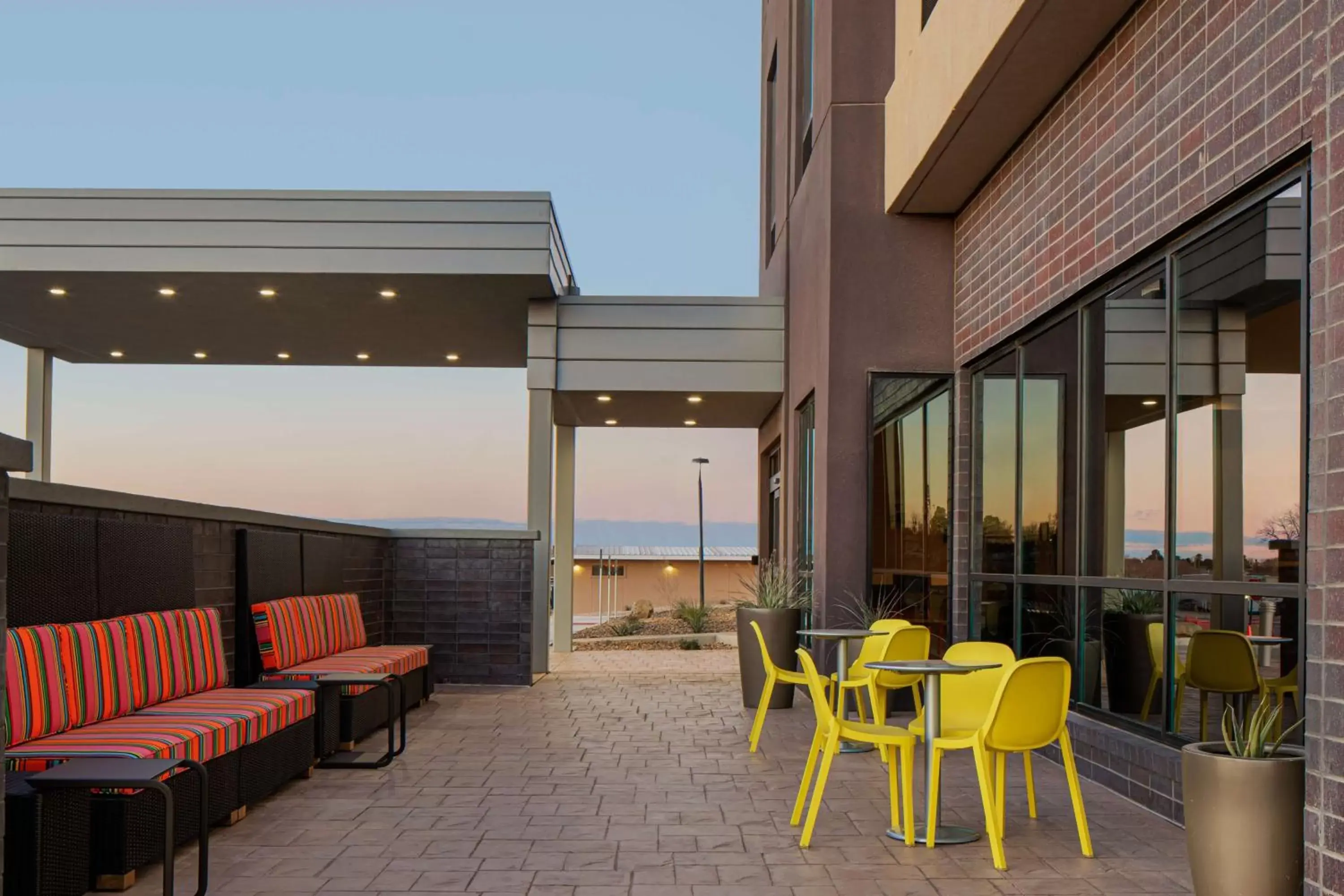 Patio in Home2 Suites By Hilton Carlsbad New Mexico