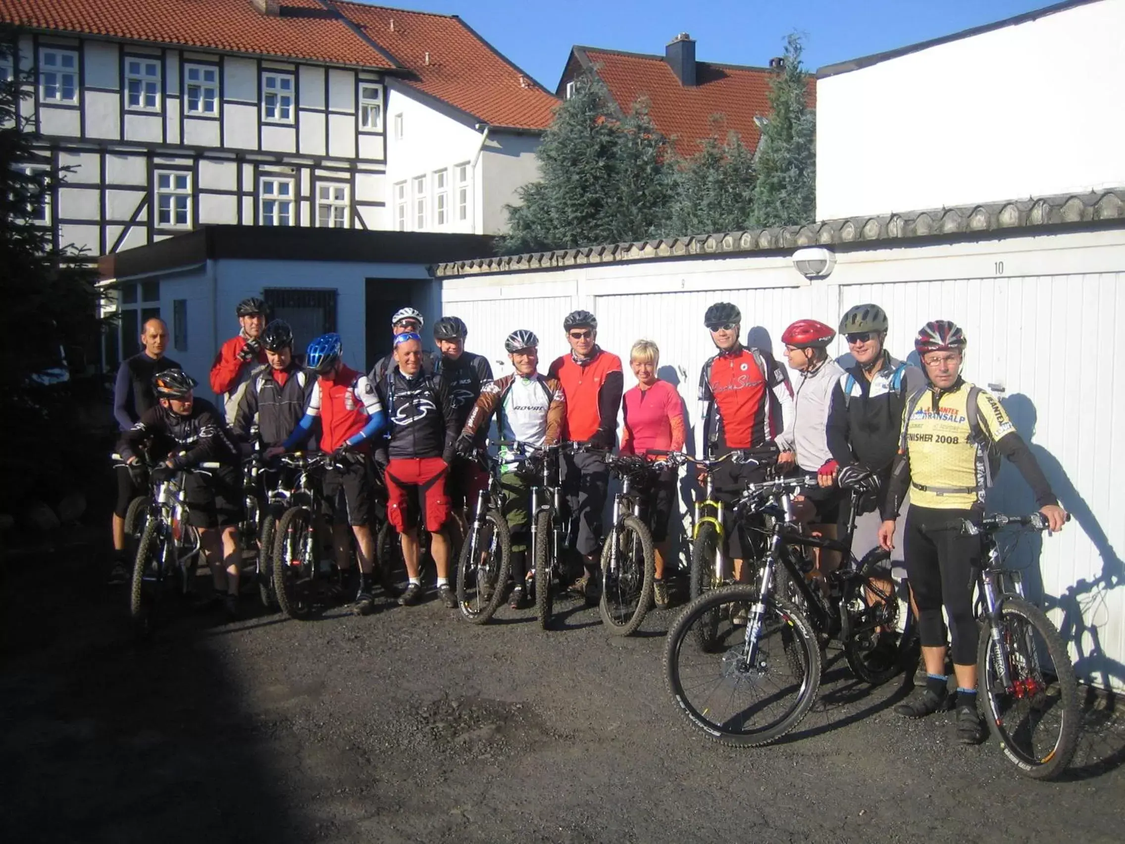 Cycling, Guests in Hotel Die Tanne