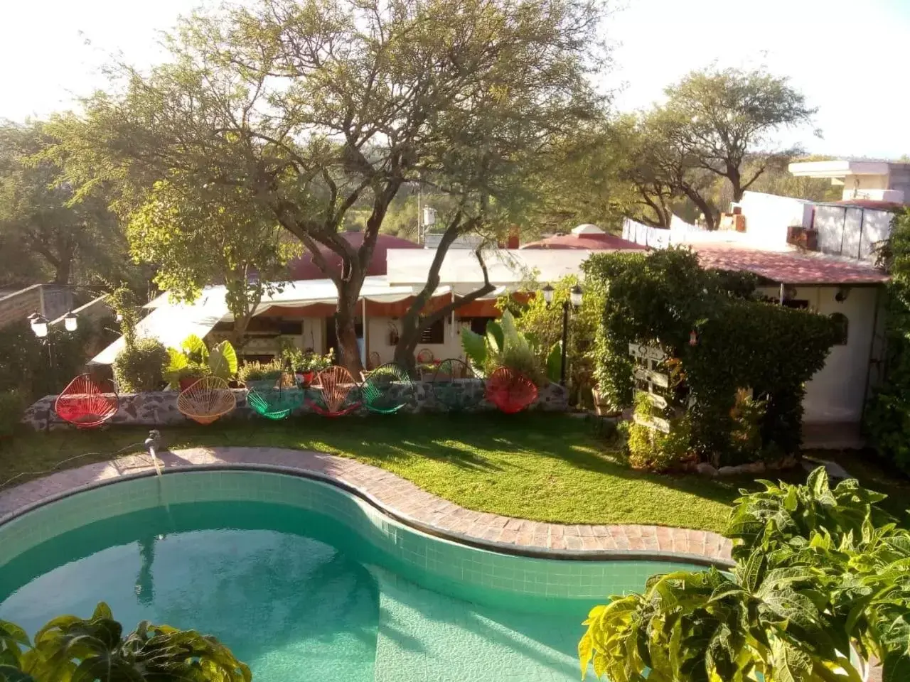 Pool view, Swimming Pool in Hotel Casa Pahpaqui