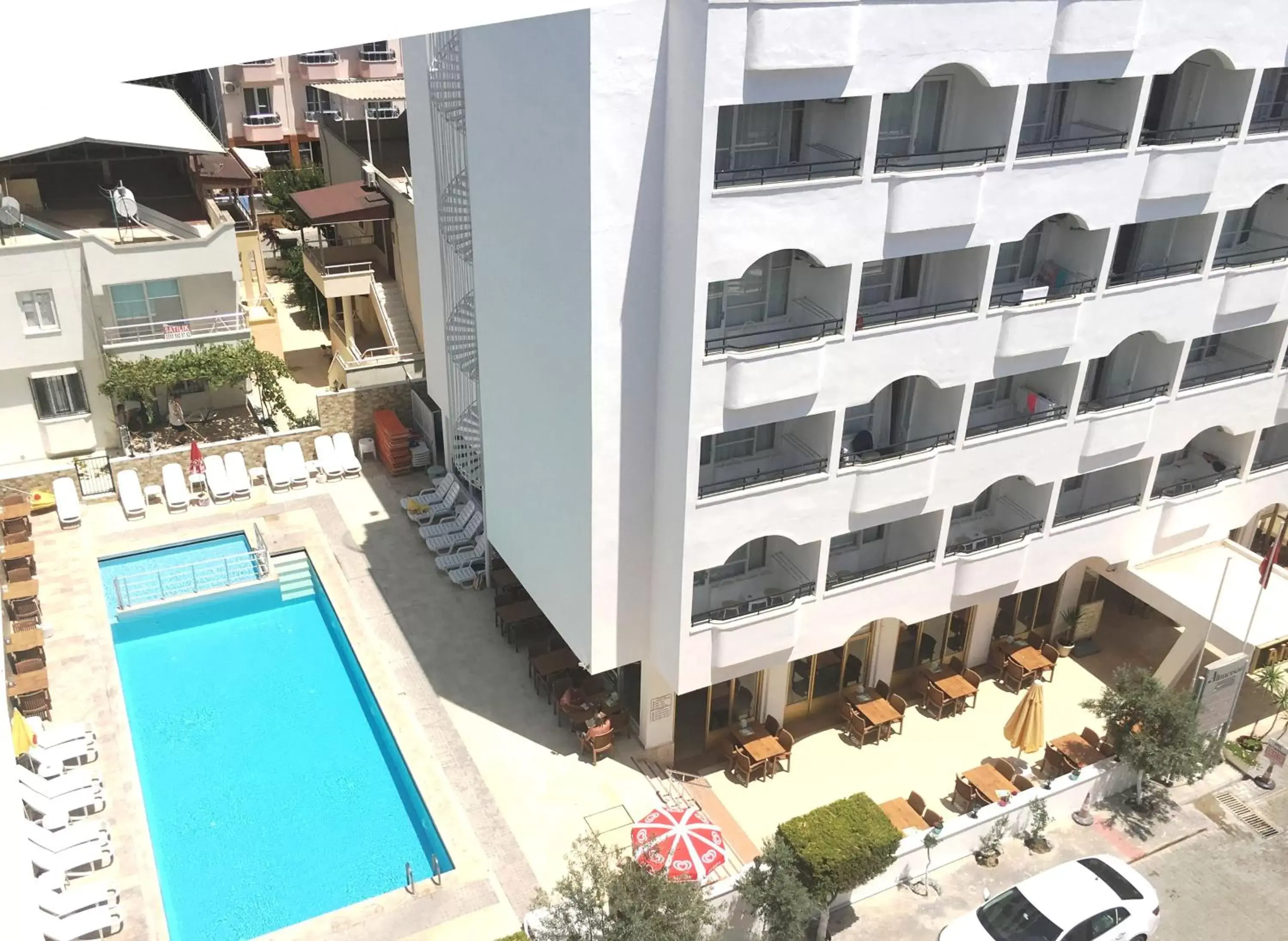 Property building, Pool View in Altinersan Hotel