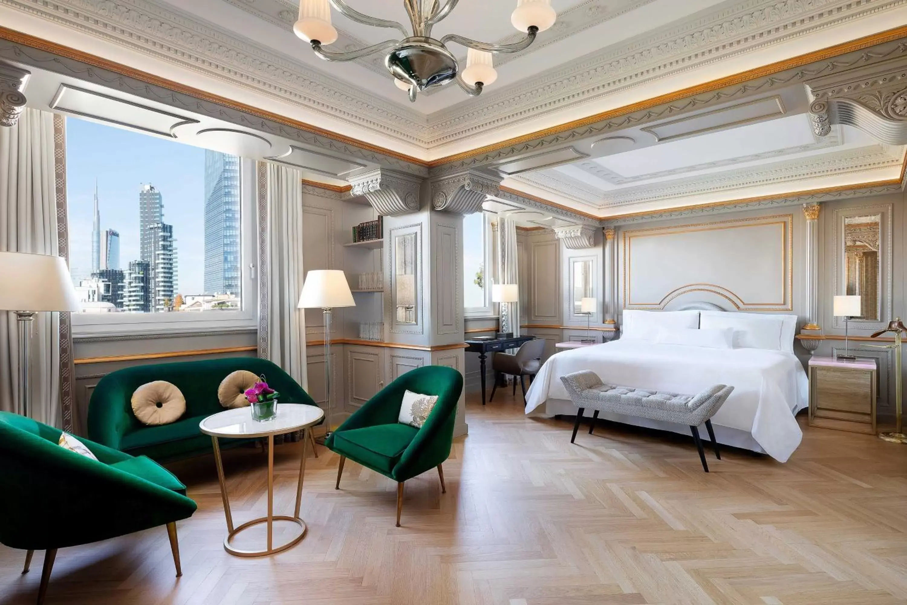 Bedroom in The Westin Palace, Milan