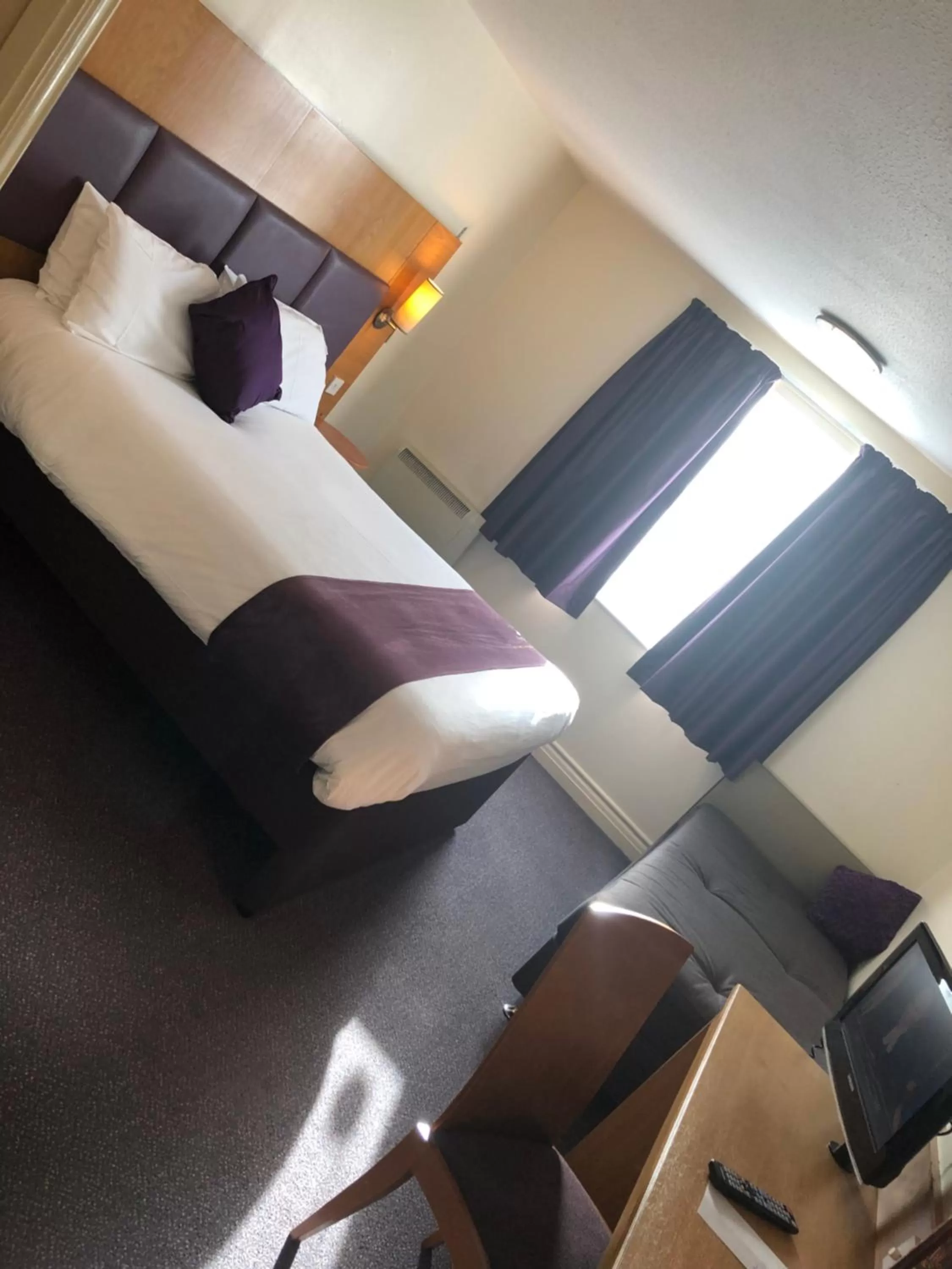 Bed in Purple Roomz Preston South