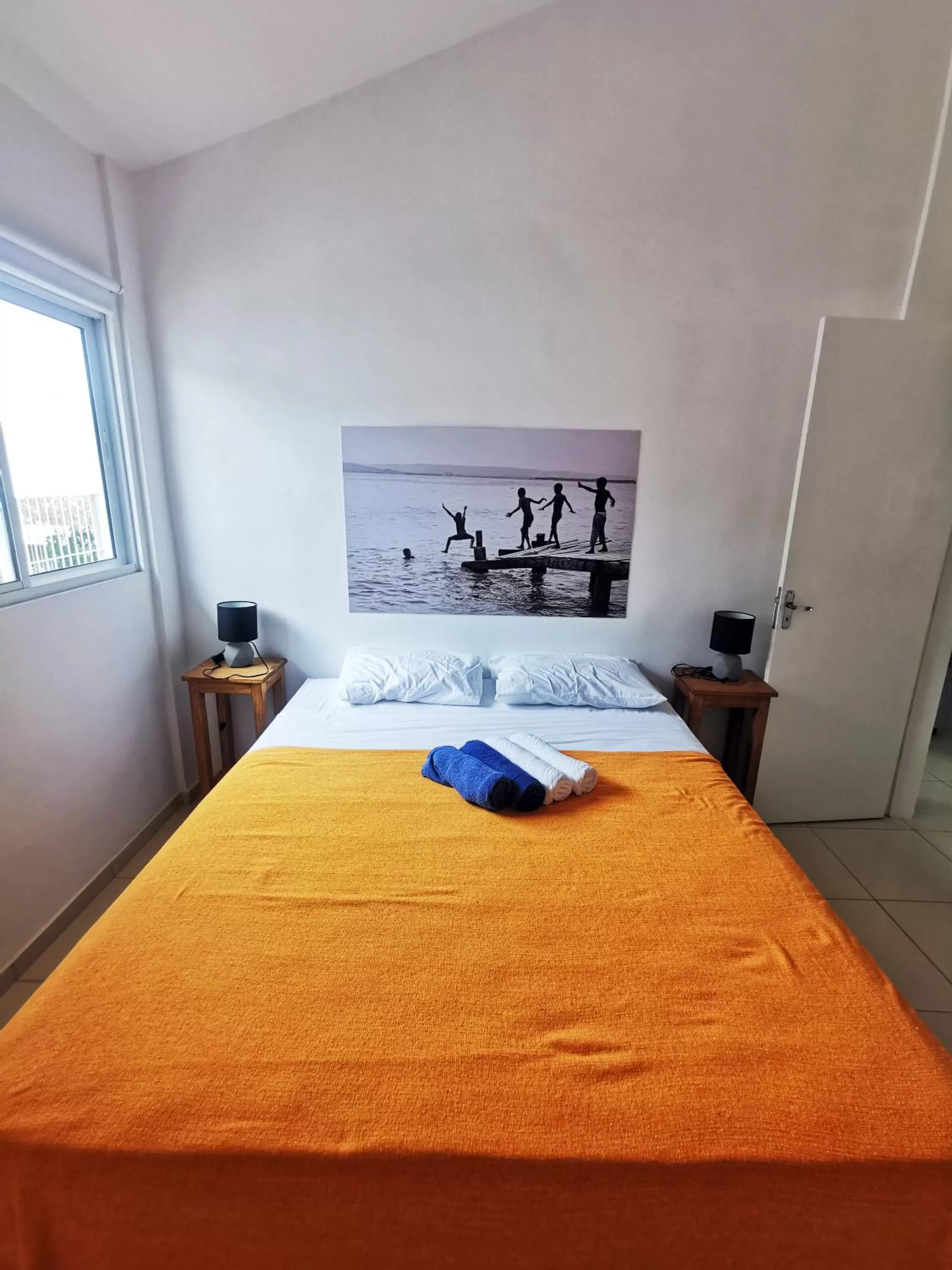 Bed in Manga Verde Beach Residence