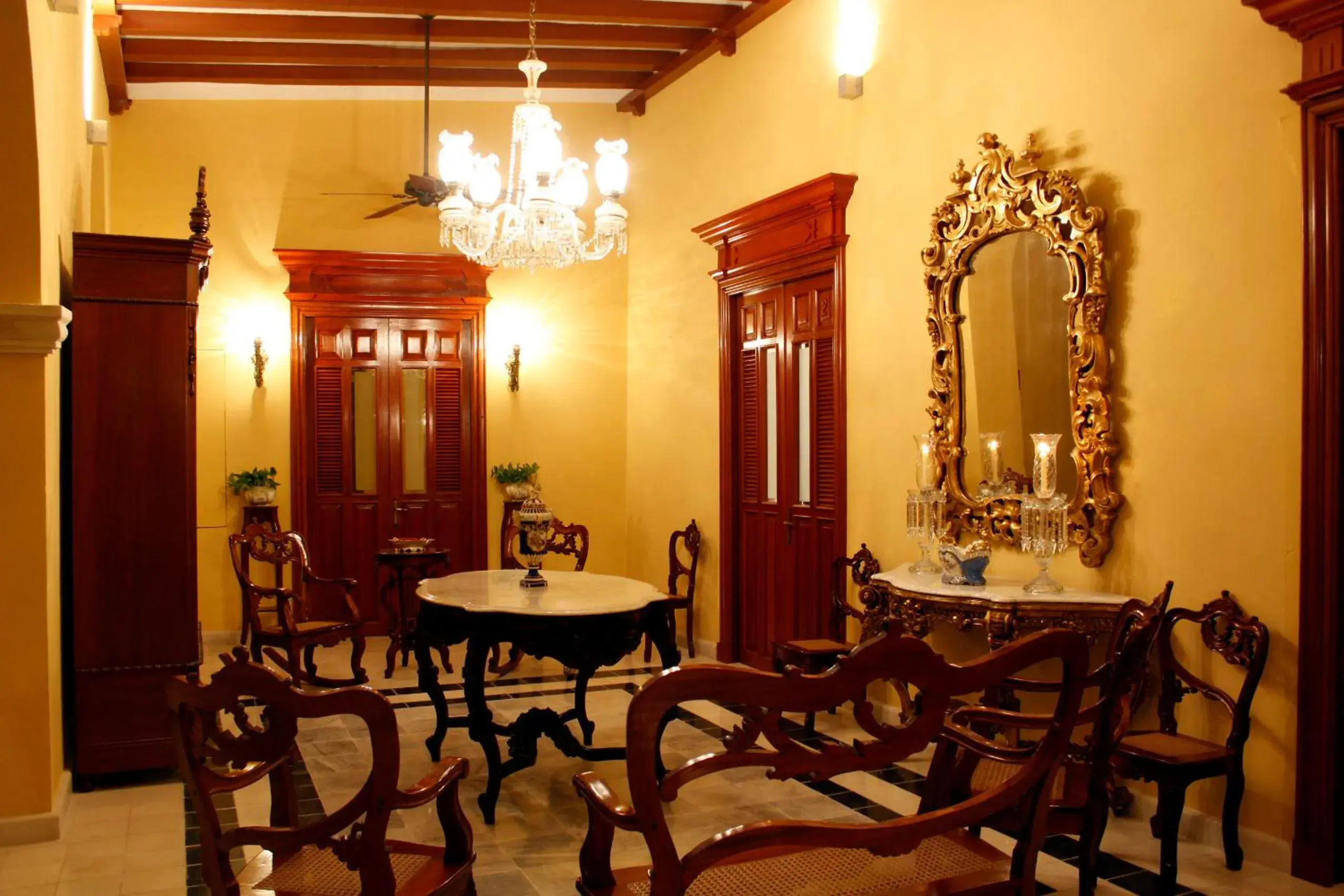 Lobby or reception in Hotel Boutique Casa Don Gustavo, Campeche Lobby or reception in Hotel Boutique Casa Don Gustavo, Campeche