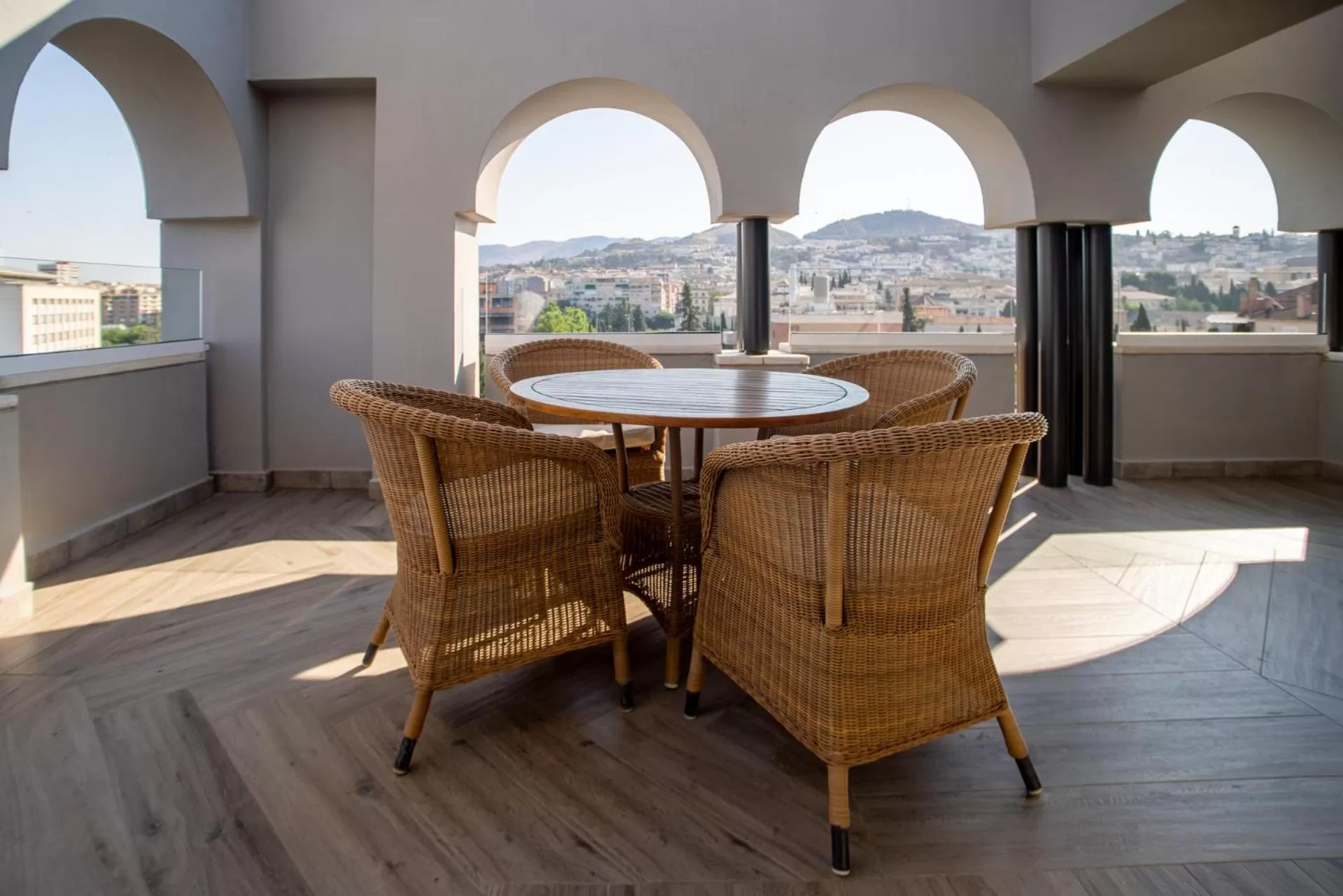 Balcony/Terrace in Hotel Granada Center
