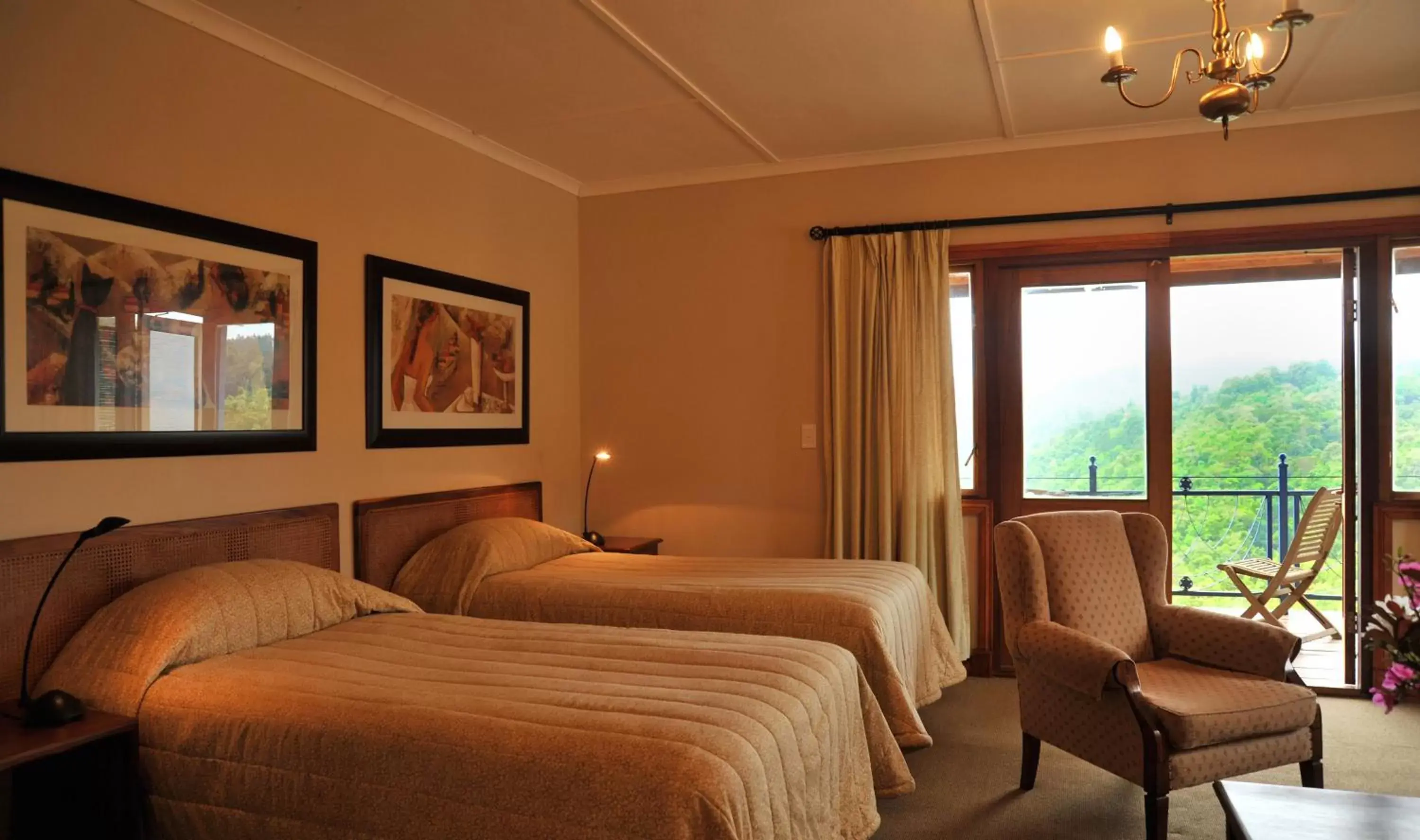 Bedroom in Magoebaskloof Hotel