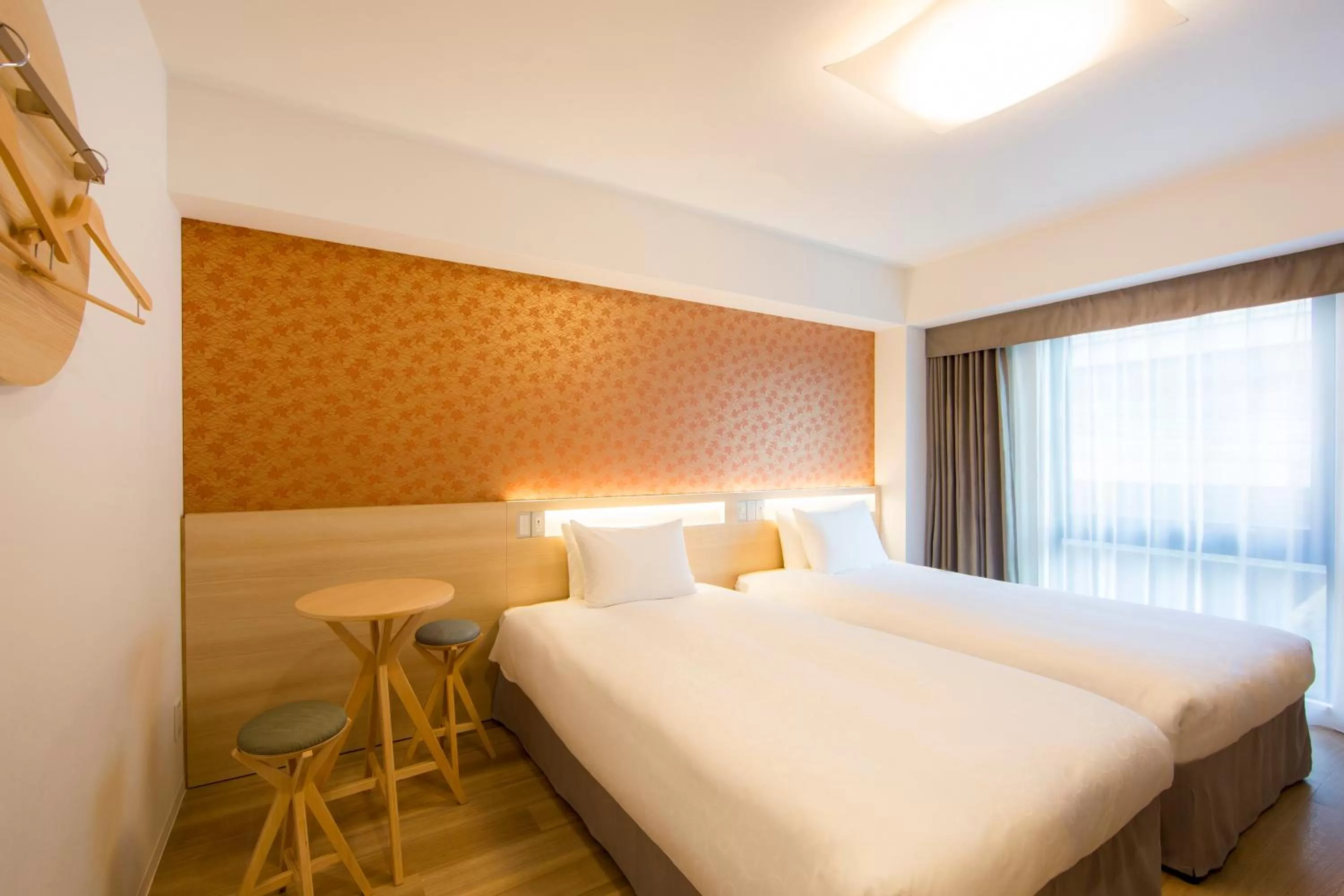 Photo of the whole room, Bed in Karaksa Hotel Osaka Namba